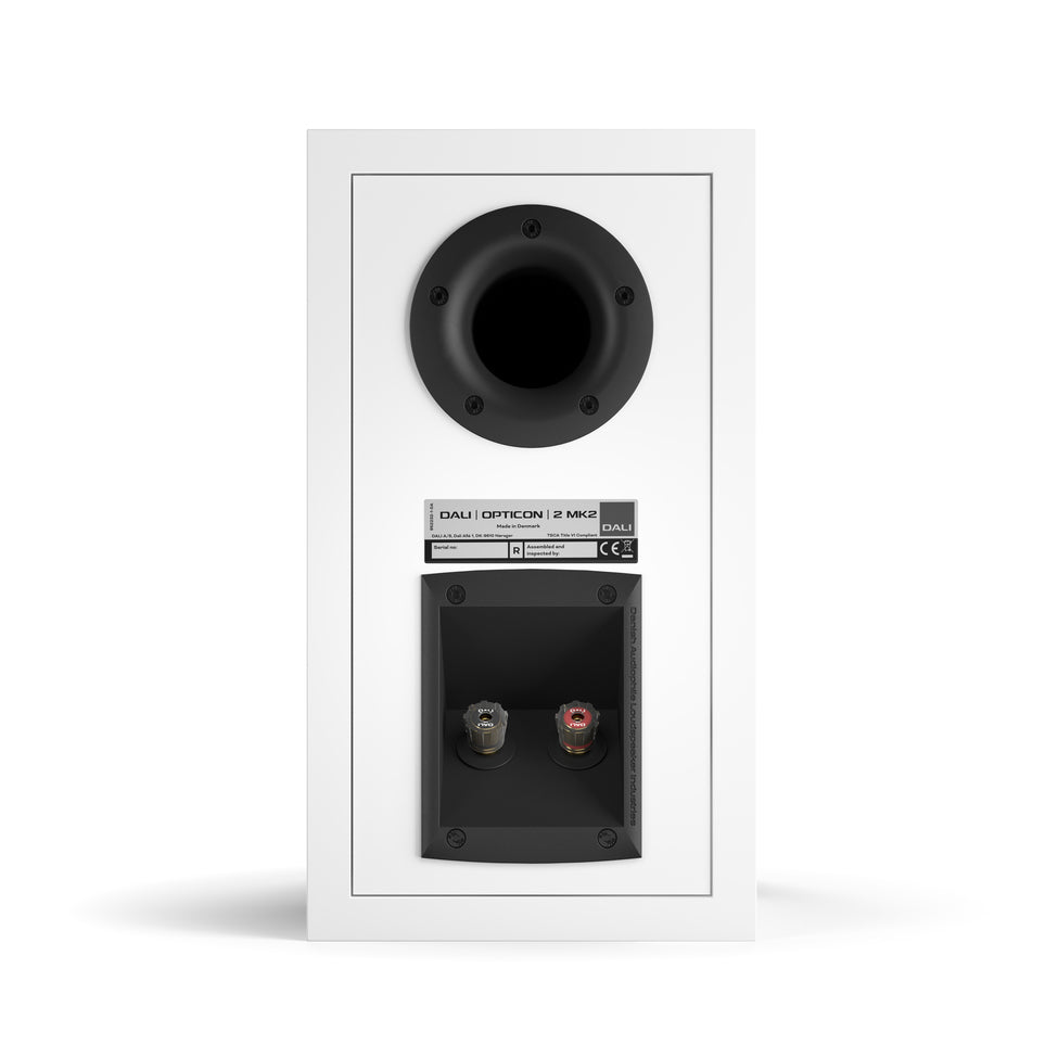 DALI Opticon 2 MK2 High-End Bookshelf Speakers (Pair) - Premium HiFi Sound for Home Theater, Music Listening & Audiophile Setup