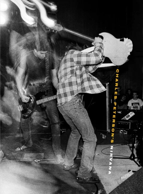 Nirvana Band T-Shirt - Vintage Grunge Music Tee with Charles Peterson Photo - Perfect for Concerts, Festivals & 90s Retro Fashion