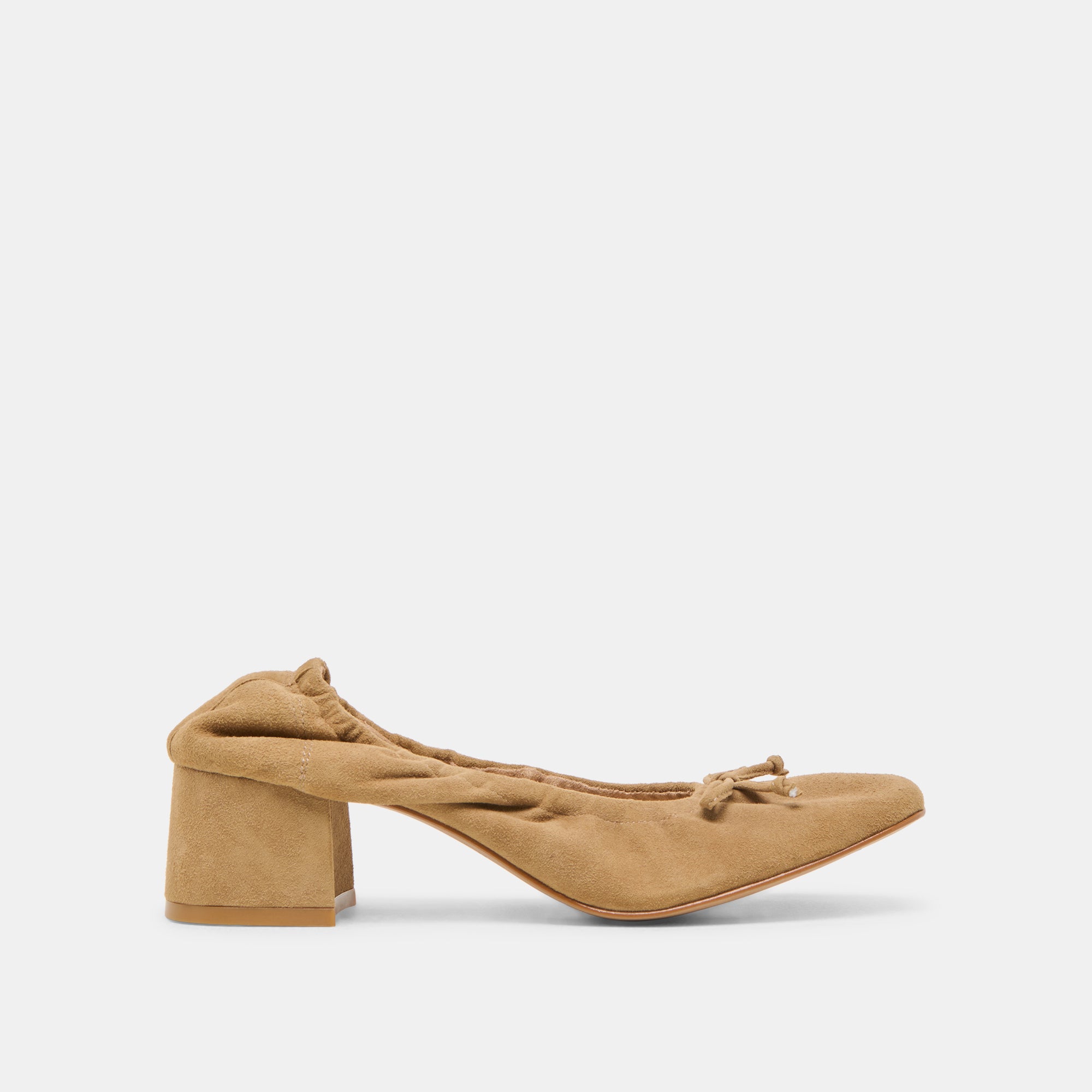 KARMIN Women's High Heels - DK Taupe Suede Pumps for Office, Party & Special Occasions