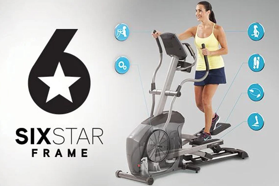 Horizon Evolve 5 Elliptical Machine - Low Impact Cardio Trainer for Home Gym, Fitness & Weight Loss | Perfect for Small Spaces & Apartment Workouts