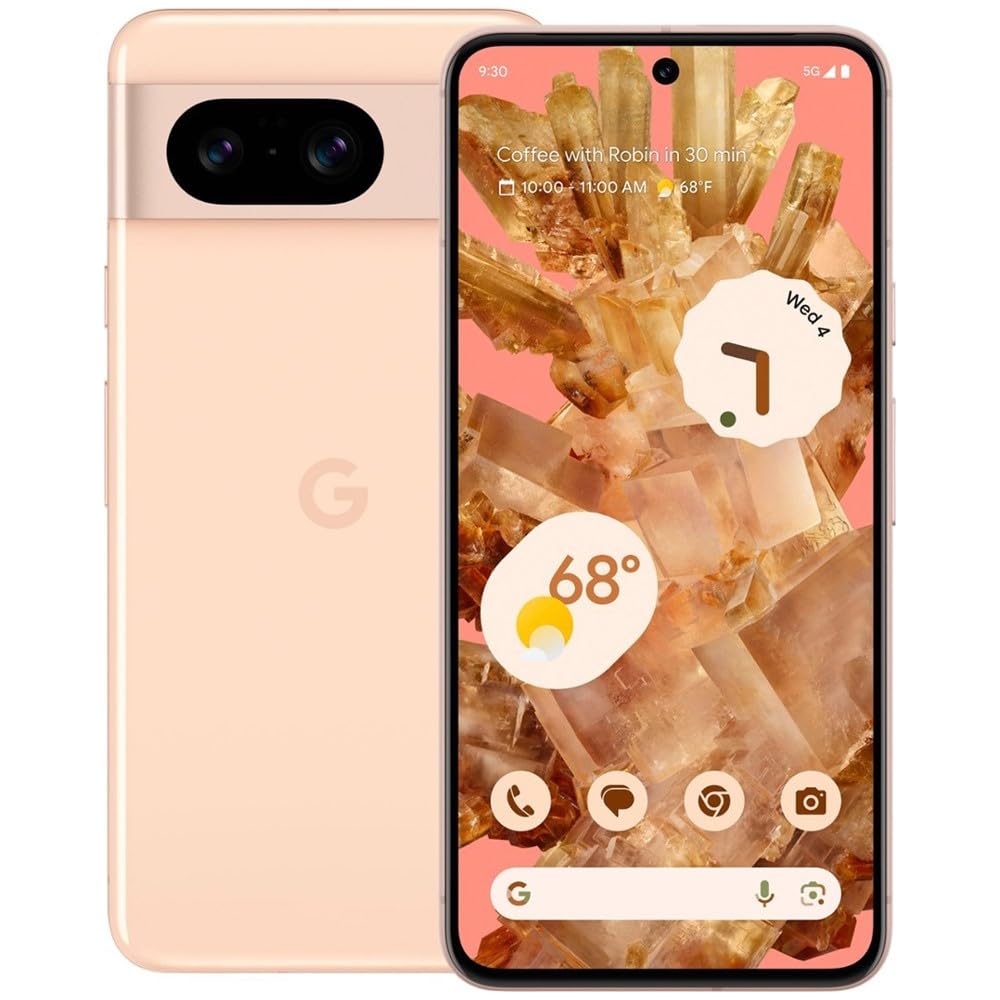 Google Pixel 8 5G Unlocked Smartphone - 128GB Storage, 8GB RAM, 6.2