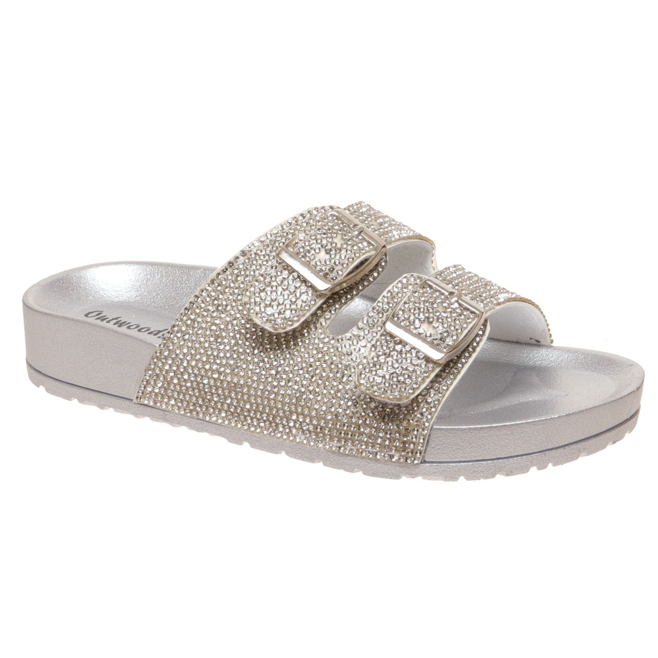 OUTWOODS Women's Comfortable Slide Sandals - Lightweight & Breathable Summer Shoes for Beach, Pool, and Casual Wear