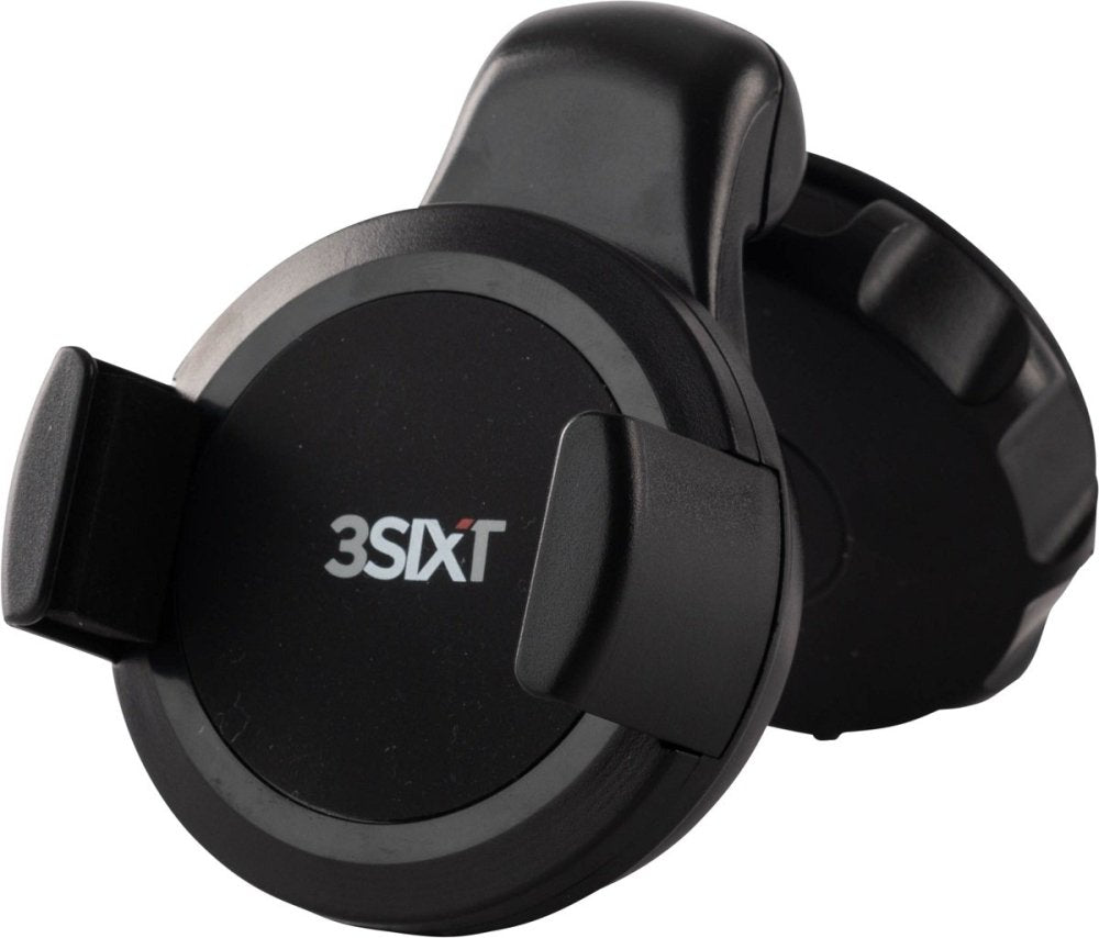3sixT Pivot Car Window Mount - Universal Phone Holder for iPhone, Samsung, Google Pixel | Hands-Free GPS Navigation, Video Recording & Driving Safety Accessories