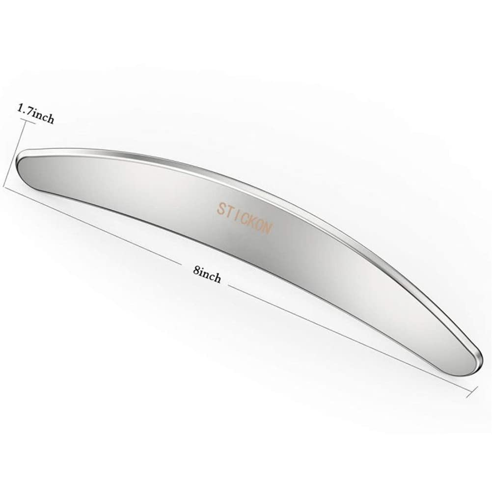 STICKON Stainless Steel Gua Sha Scraping Massage Tool Set - IASTM Tools for Soft Tissue Mobilization, Muscle Recovery & Pain Relief - Perfect for Physical Therapy, Sports Massage & Home Wellness Care (STICKON-28)