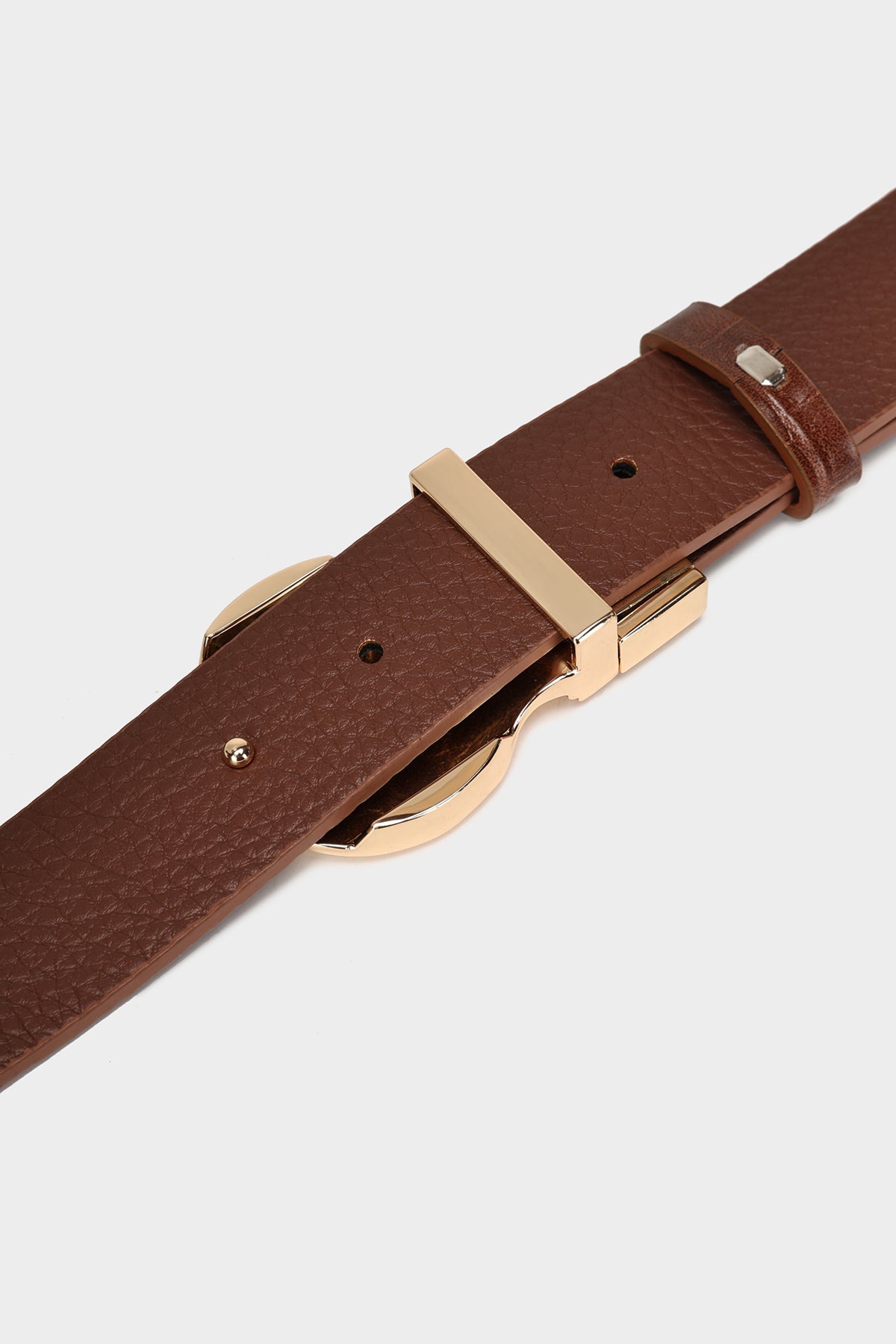 Premium Apollo 2 Genuine Leather Belt for Men - Classic Brown Dress Belt - Perfect for Office, Business Casual & Formal Occasions