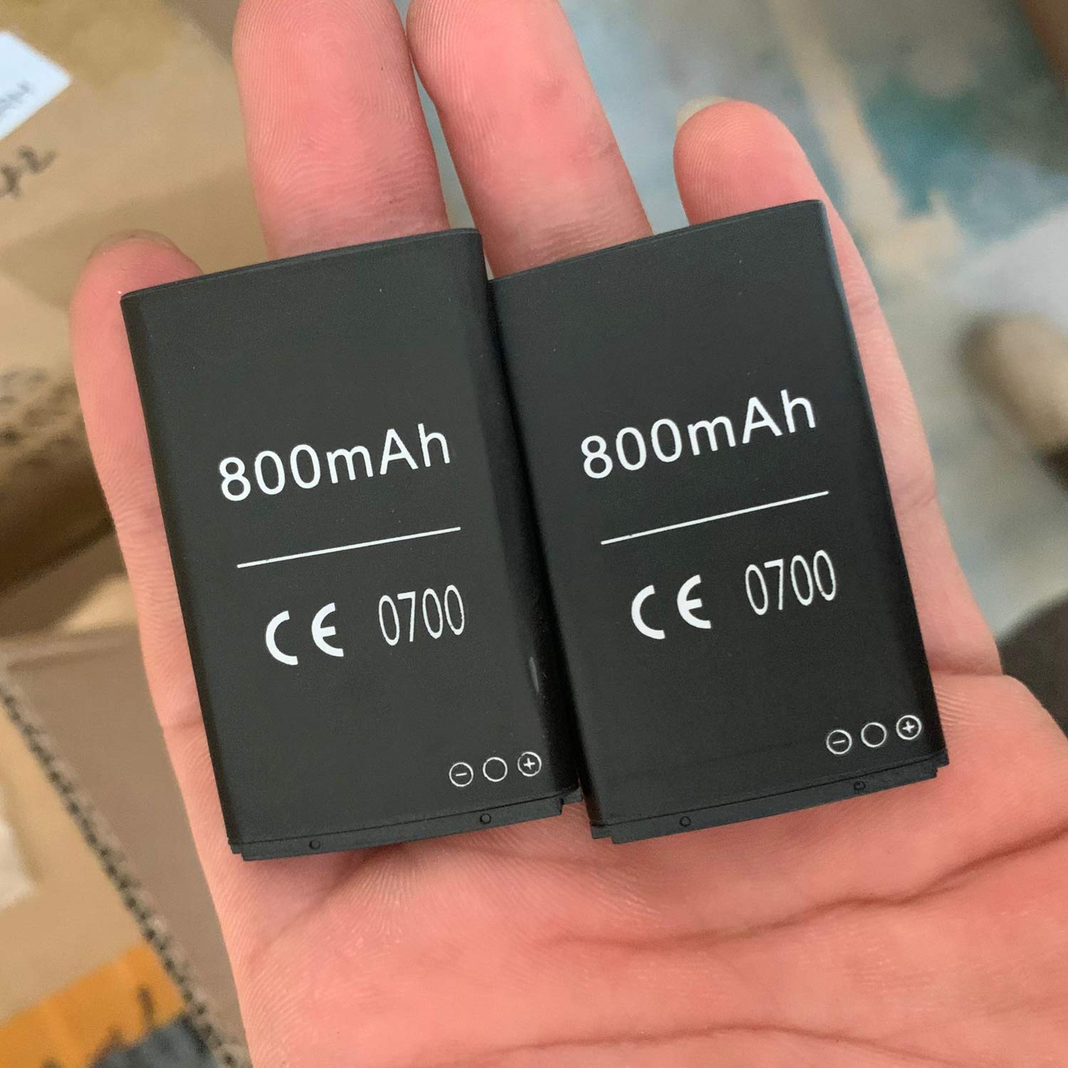 BL-5C 3.7V 1050mAh Rechargeable Li-ion Battery with Current Protection - Compatible with Gameboy Handheld Console, Household Radios & More (1 Pack, Black) | Perfect for Gaming, Emergency Power & Portable Electronics
