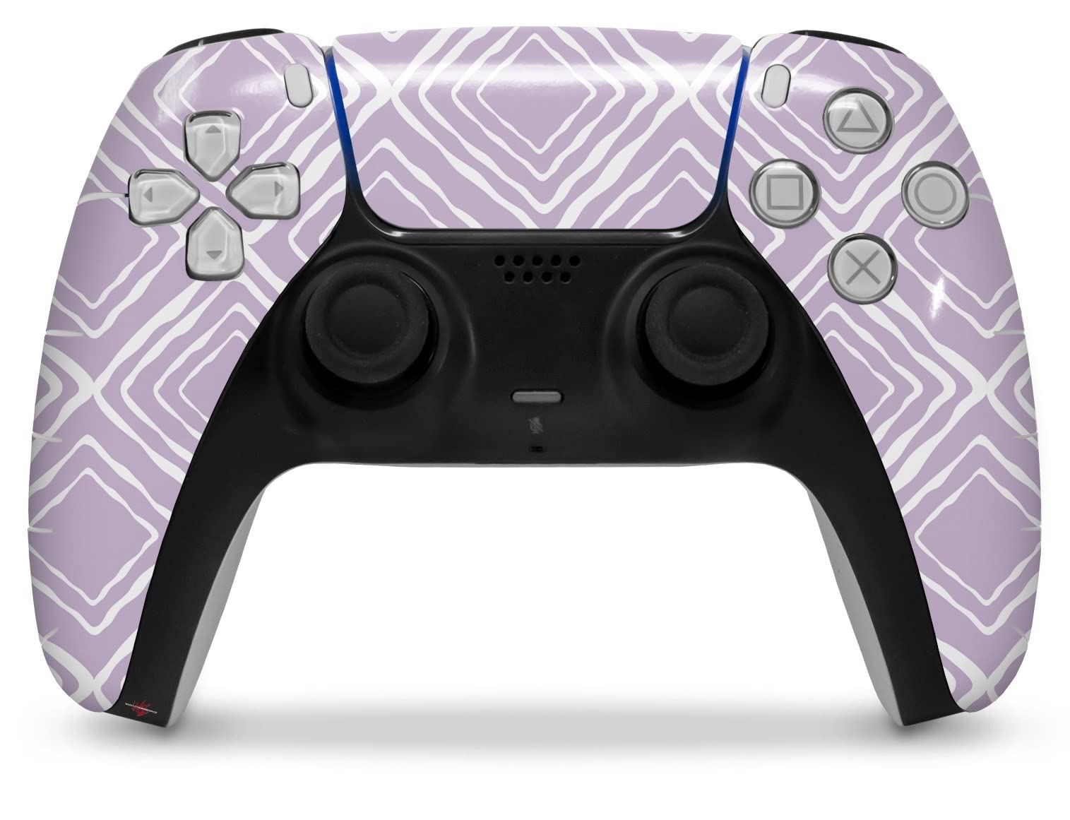 PS5 DualSense Controller Skin Wrap - Wavey Lavender for Gaming Protection