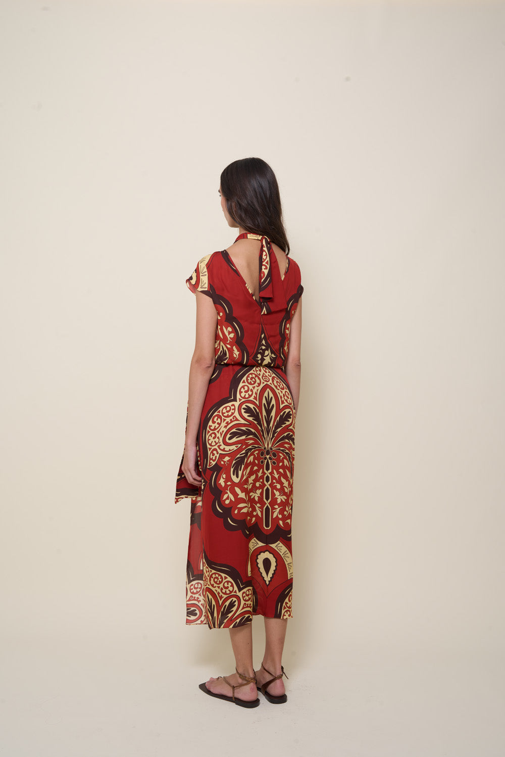 Palma Sevillana Wrap Skirt - Flowy Women's Summer Skirt with Side Slit | Perfect for Beach Vacations, Boho Outfits & Casual Wear