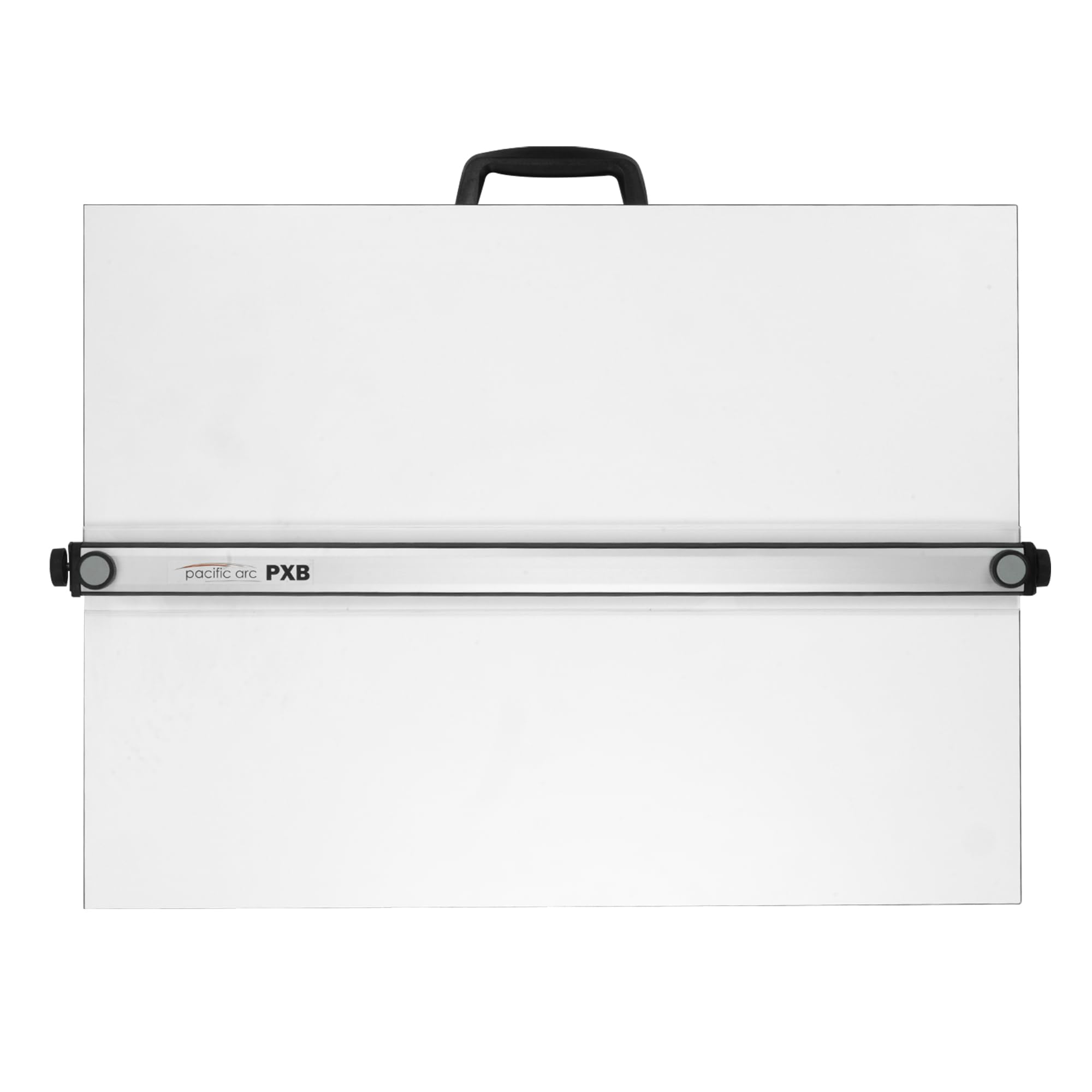 Pacific Arc PXB 18x24 Inch White Table Top Drawing Board with Parallel Bar - Perfect for Architects, Engineers & Artists - Drafting, Sketching & Technical Drawing Workspace Solution