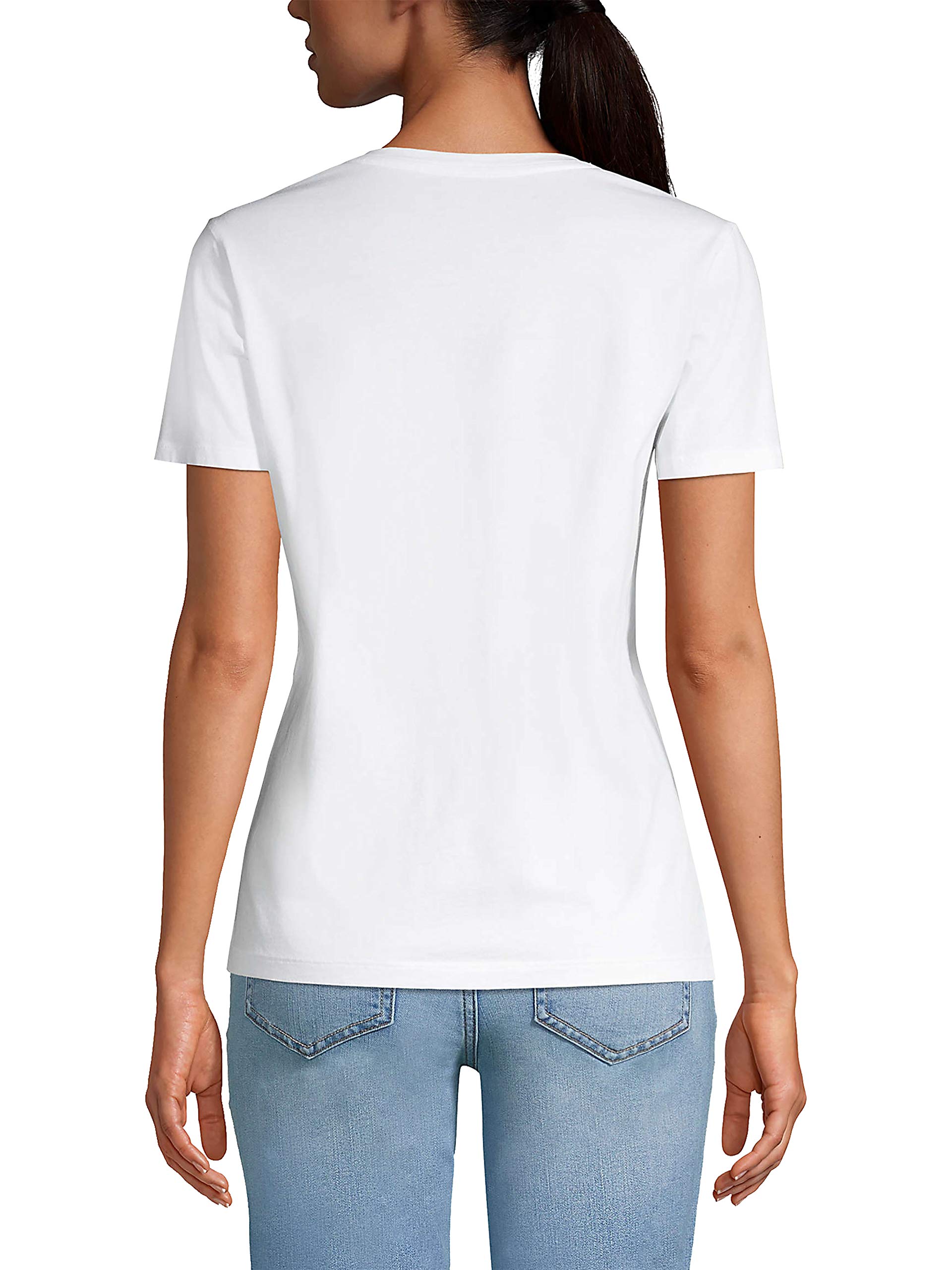 Ma Croix Women's V-Neck T-Shirt - Premium Soft Cotton Tee for Casual, Gym & Yoga | Lightweight Activewear Top for Workouts, Lounge & Everyday Wear