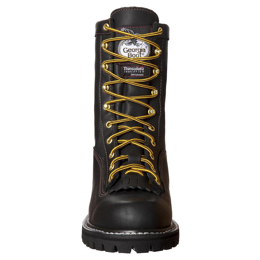 GORE-TEX® Waterproof Insulated Work Boots for Men - 200G Thinsulate, Lace-to-Toe Design for Comfort & Support - Ideal for Construction, Hiking & Outdoor Work in Cold Weather