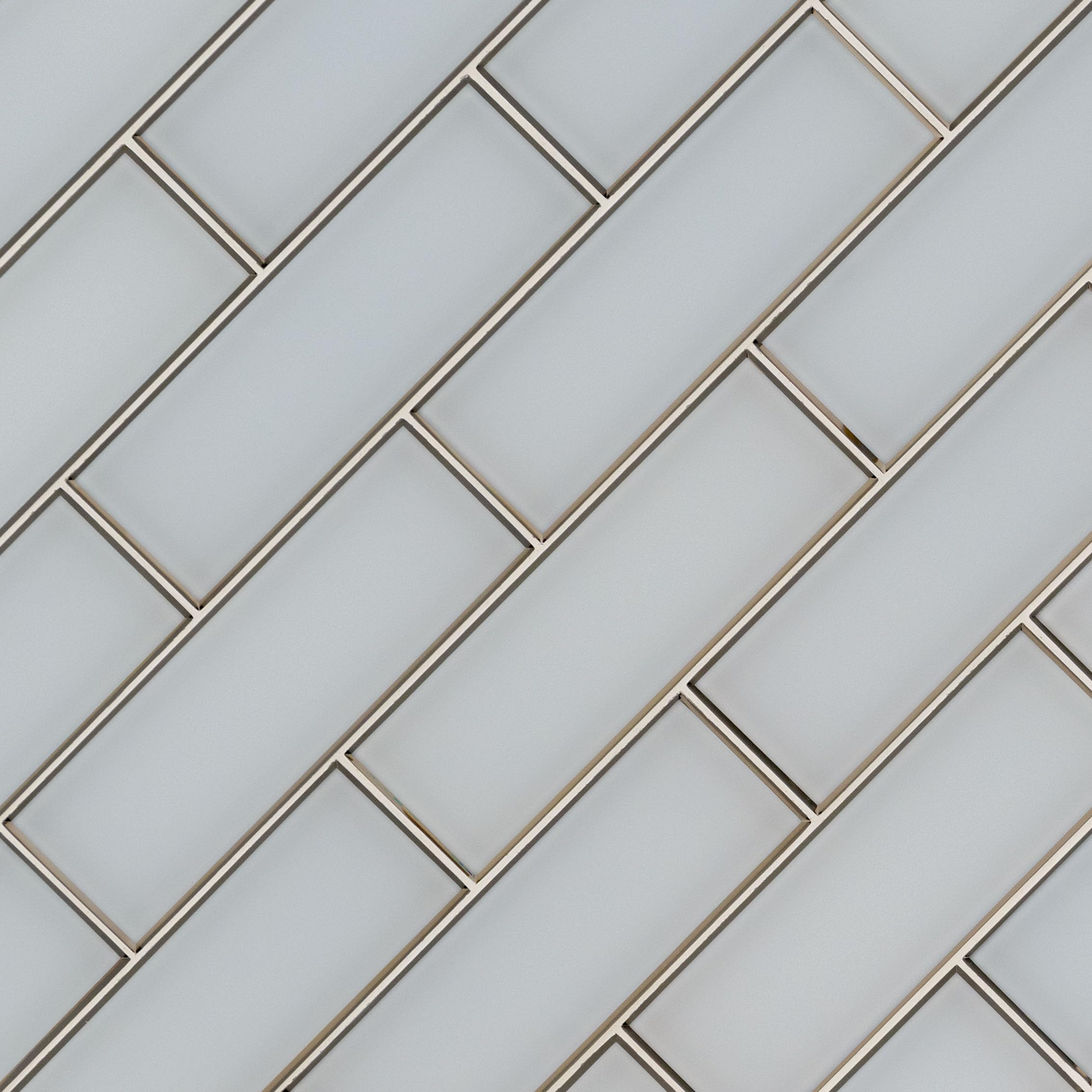 MSI Ice Bevel 4x12 Inch White Beveled Glass Subway Tile - Kitchen Backsplash, Bathroom & Shower Wall Tile - Cool White Mosaic for Modern Home Decor (Perfect for Kitchen Renovation, Bathroom Upgrade & Spa-like Shower Design)