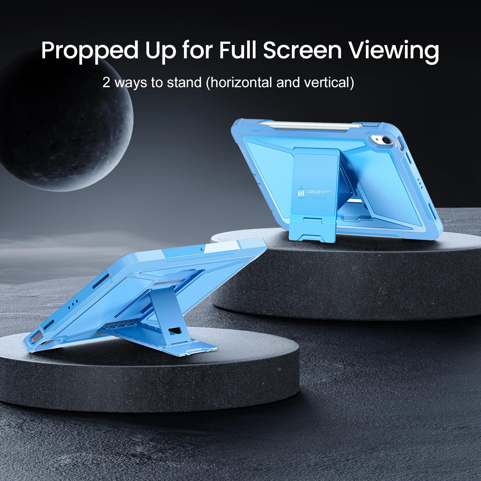 Ztotop iPad Air 11 Inch Case (M3/M2 2025/2024) & iPad Air 6th/5th/4th Gen 10.9