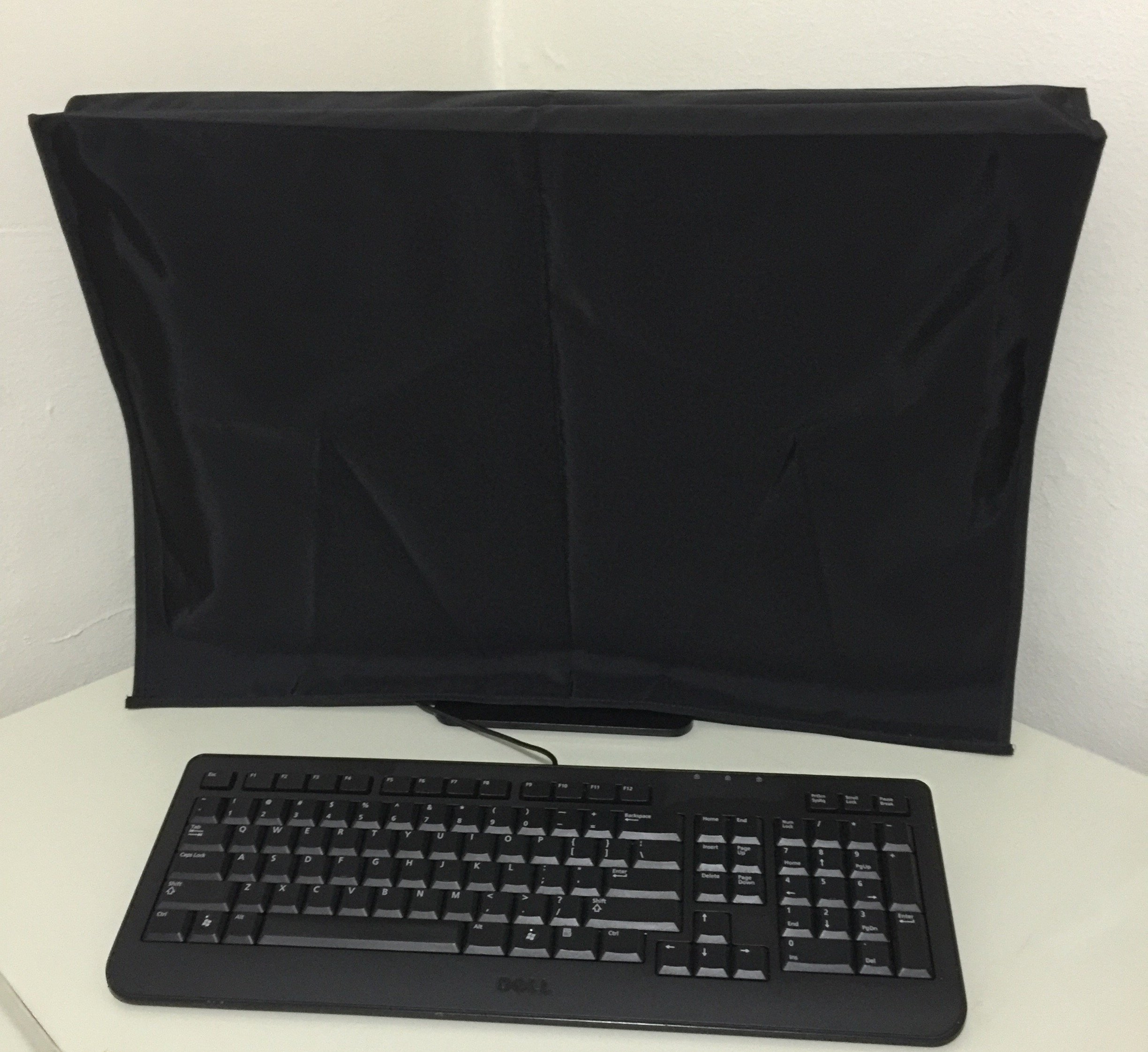 HP Envy 23-D030 23'' Touch Screen All-in-One Computer Monitor with Black Nylon Cover, 22.5''W x 2.5''D x 18''H, Ideal for Home Office and Creative Workspaces