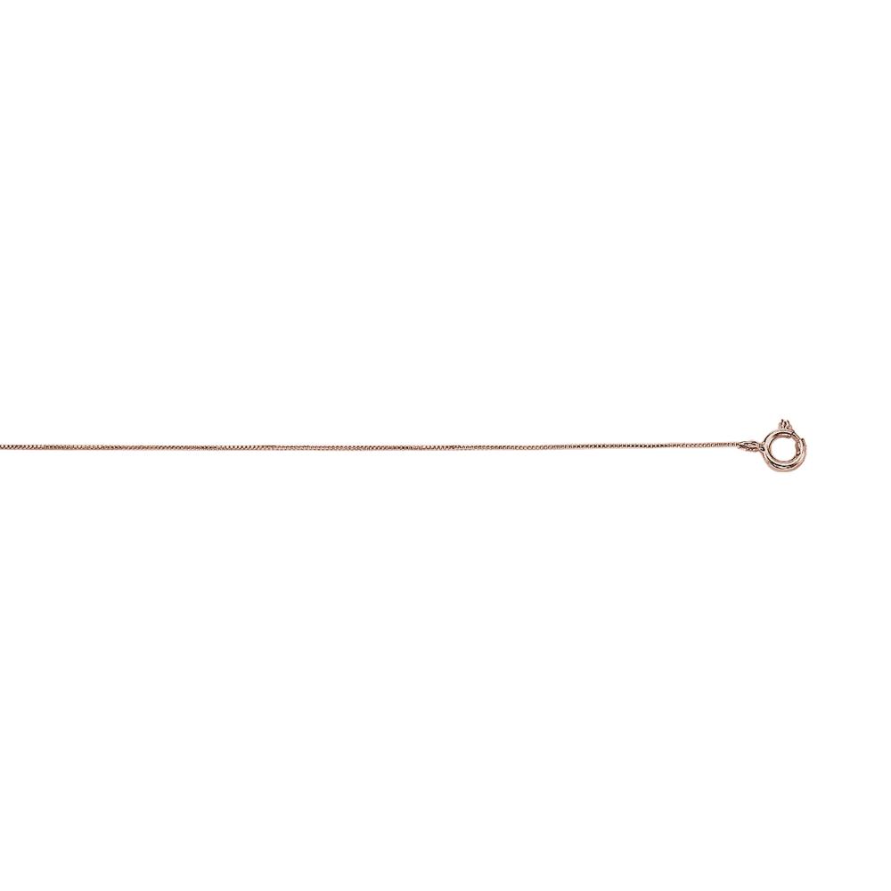 10K Gold .45mm Classic Box Chain Necklace for Men & Women - Durable & Elegant Jewelry for Everyday Wear, Gifts & Special Occasions