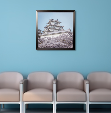 18x18 Poster Frame - Carbon Steel Swing Frame for Wall Art Display - Perfect for Home, Office, Gallery & Photo Exhibitions