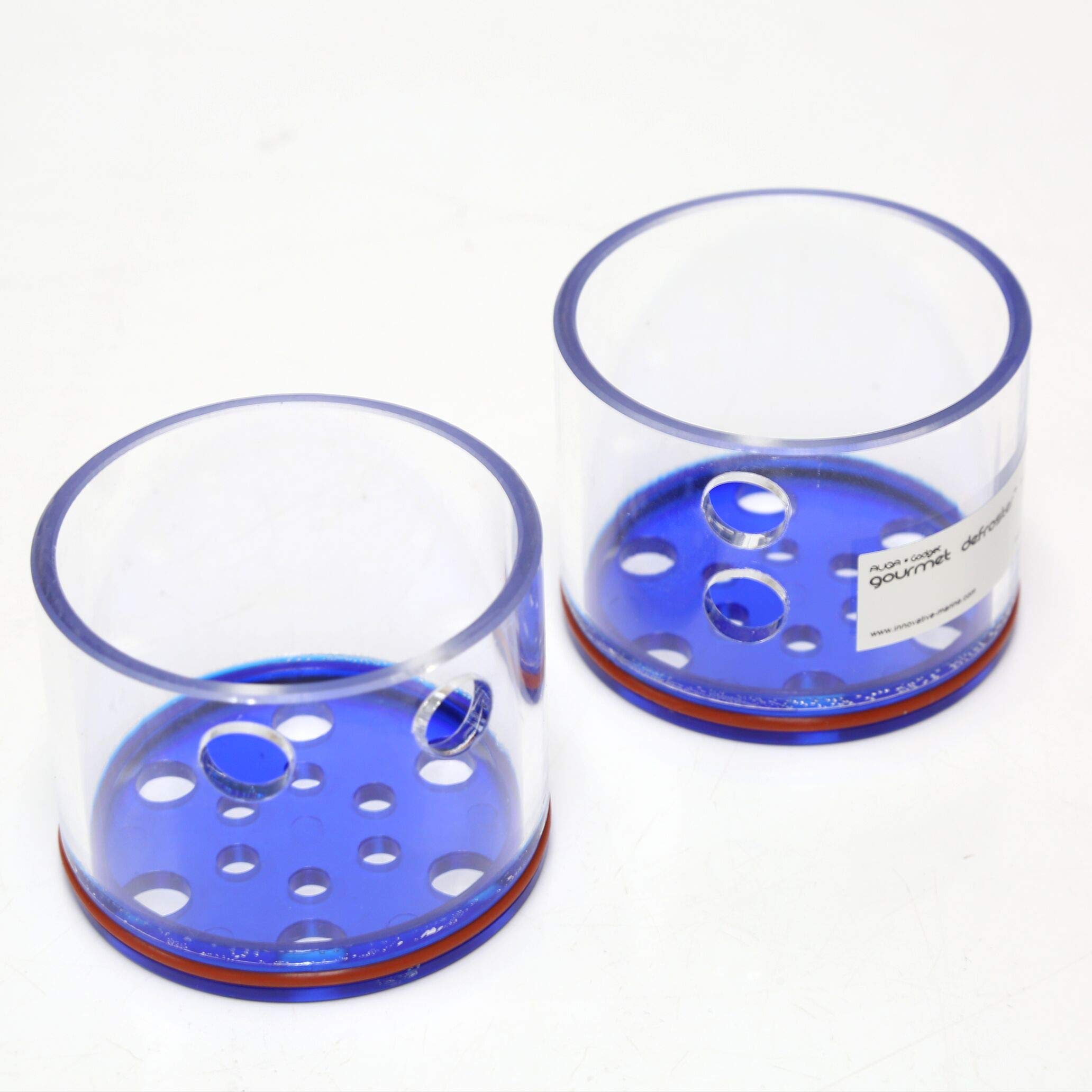Innovative Marine Gourmet Gadget Defroster PRO - Adjustable Frozen Fish Food Feeder & Feeding Ring for Saltwater Aquariums - Perfect for Coral Reef Tanks, Fish Breeding, and Aquatic Pet Care