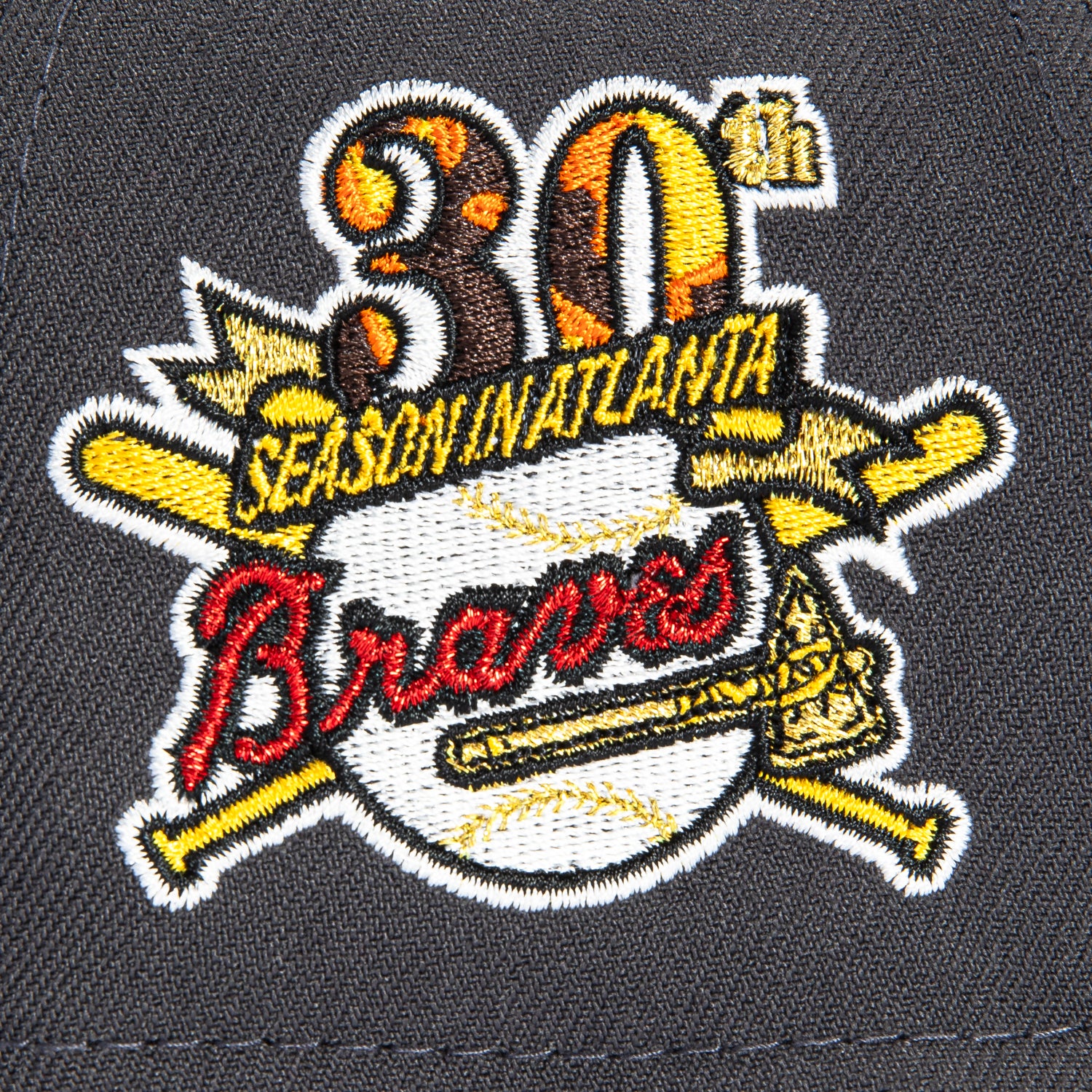 New Era 9Forty A-Frame Tortoise Shell Atlanta Braves 30th Anniversary Patch Snapback Hat - Black | Official MLB Licensed Baseball Cap for Men & Women | Perfect for Games, Collecting & Streetwear Fashion