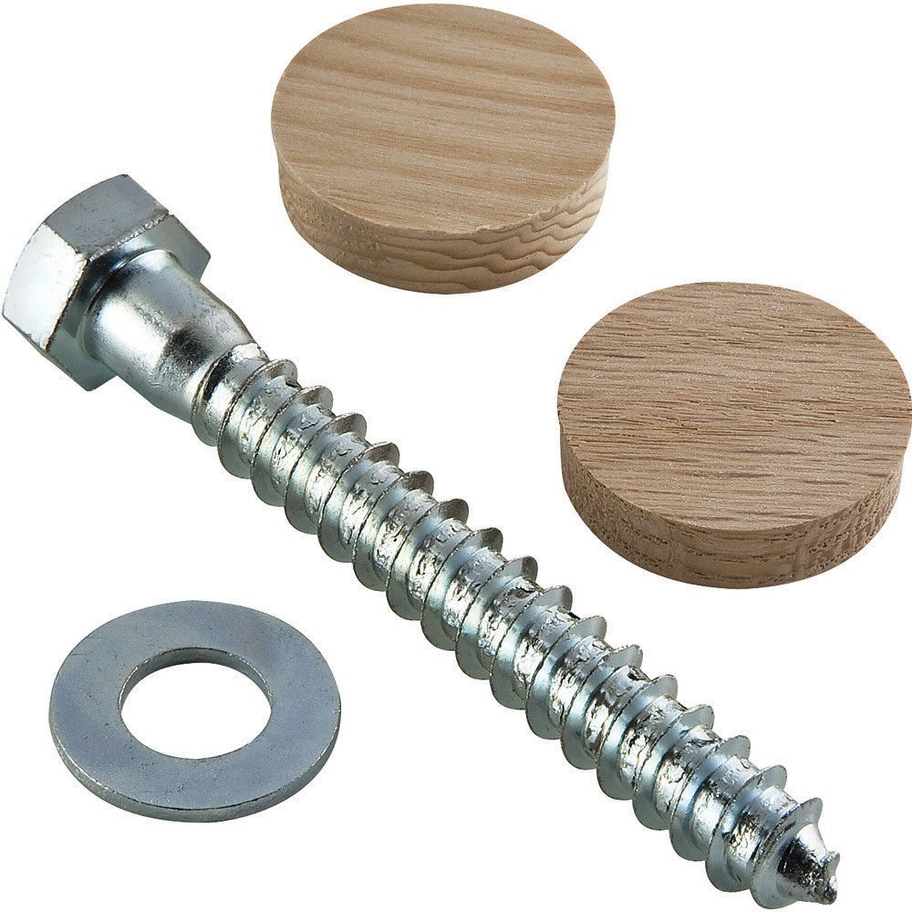 Sturdy Hand Rail and Post Fastener Kit - Heavy Duty Metal Brackets for Staircase, Deck & Porch Safety (Indoor/Outdoor Use)