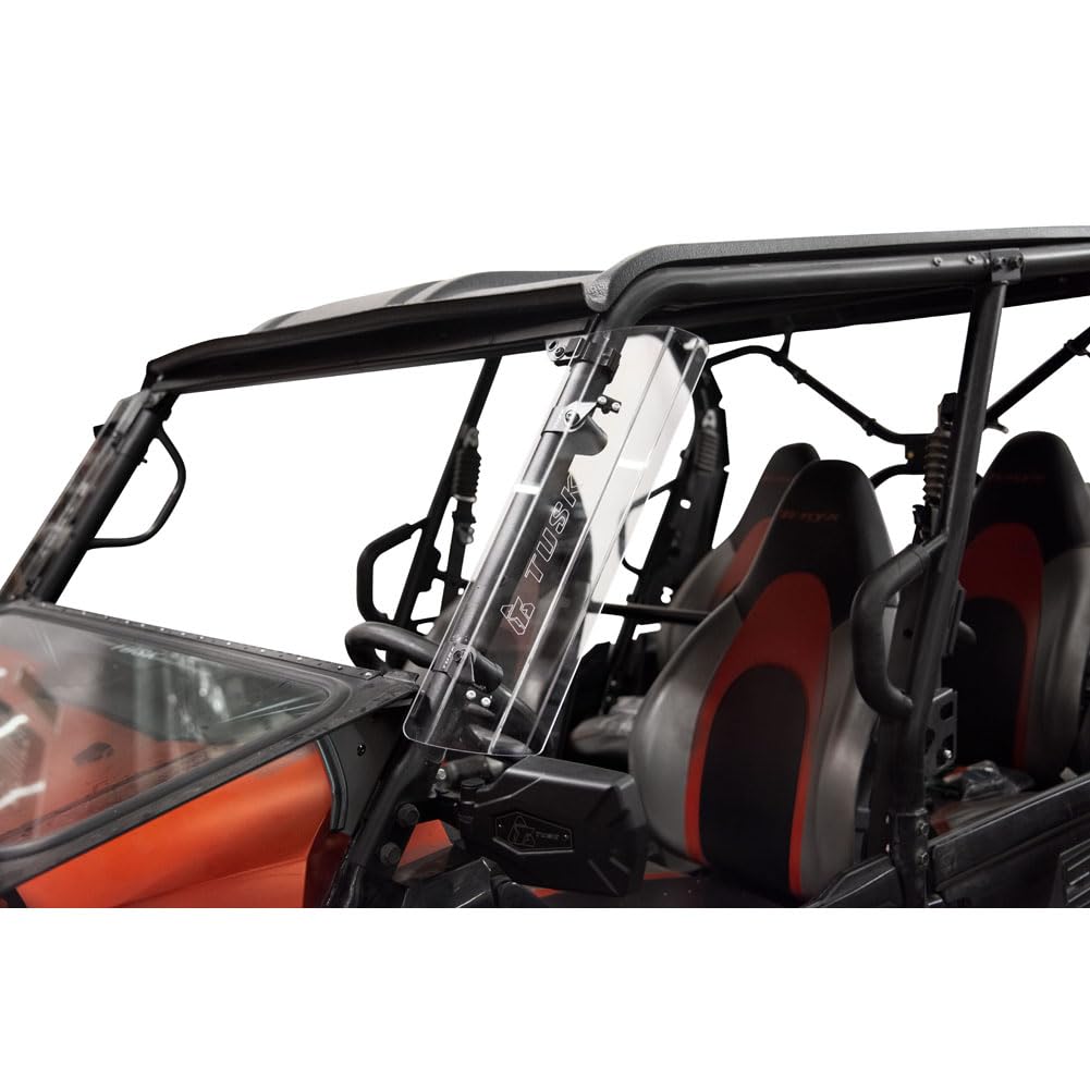Tusk Wing Vent Kit 24 Inch Wing with 1 7/8 Inch Roll Cage Clamps for Kawasaki Teryx4 750 (2012-2013) - Off-Road UTV Accessories for Enhanced Airflow & Cooling