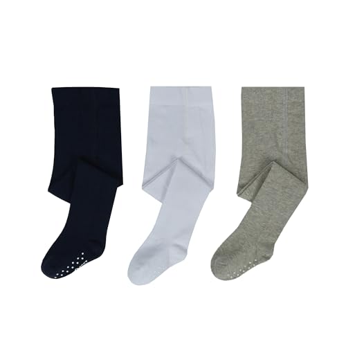 Gray Melange/White/Navy Blue