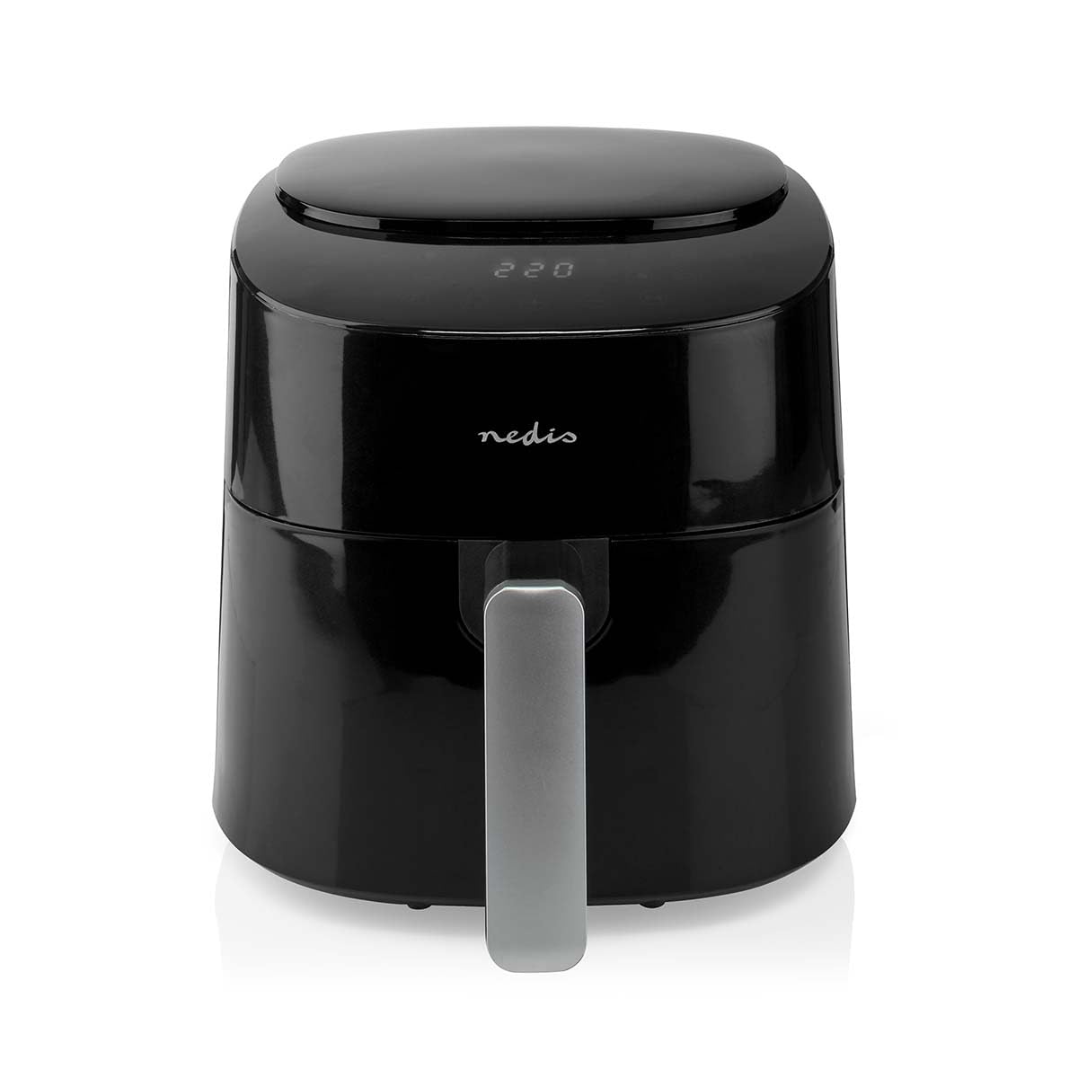 4.2L Digital Air Fryer with 8 Preset Programs & 240-Minute Timer - Black - Perfect for Healthy Cooking, Crispy Snacks & Family Meals