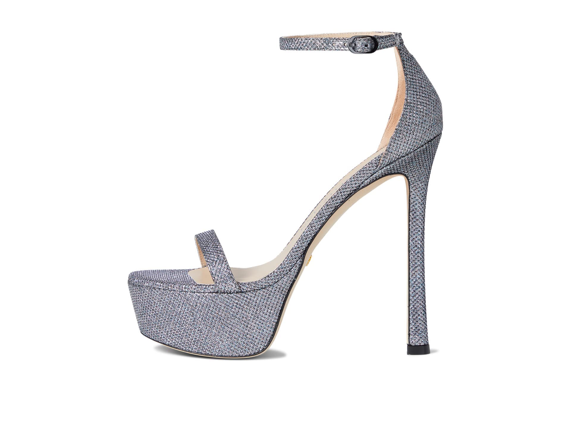 Stuart Weitzman Women's Nudistcurve Hollywood Sandals - Comfortable High Heel Strappy Dress Sandals for Weddings, Parties & Evening Events