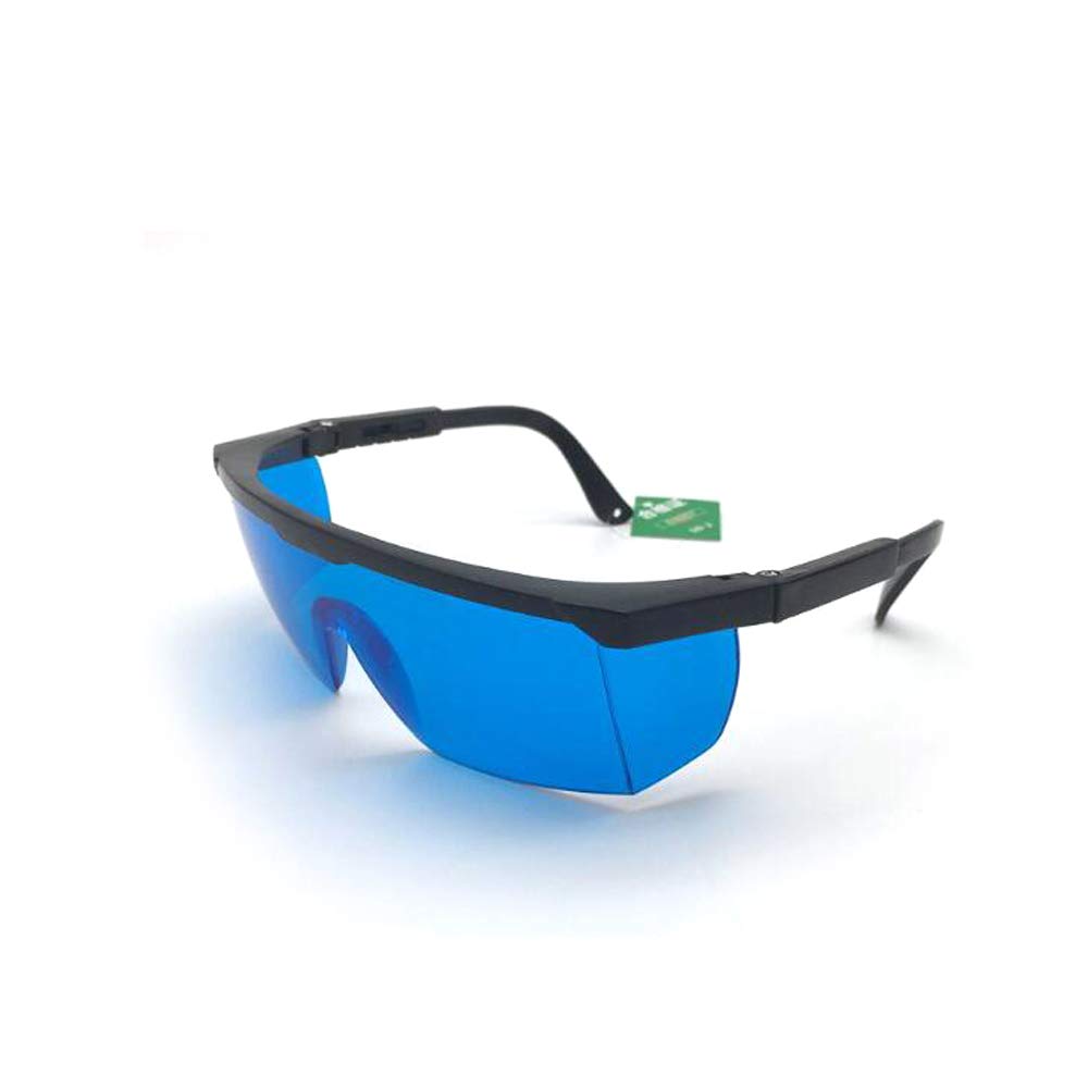 He-Ne Laser Safety Glasses 632.8nm - OD5+ Laser Protection Goggles for 600-650nm Wavelength - Ideal for Laboratories, Medical & Industrial Laser Applications