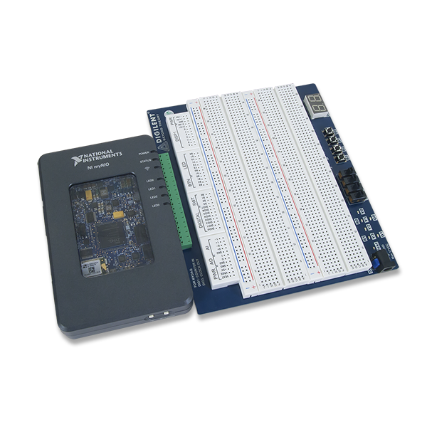 Digilent myDigital Protoboard for NI myDAQ & myRIO - Breadboard Compatible with National Instruments for Electronics Prototyping & STEM Education