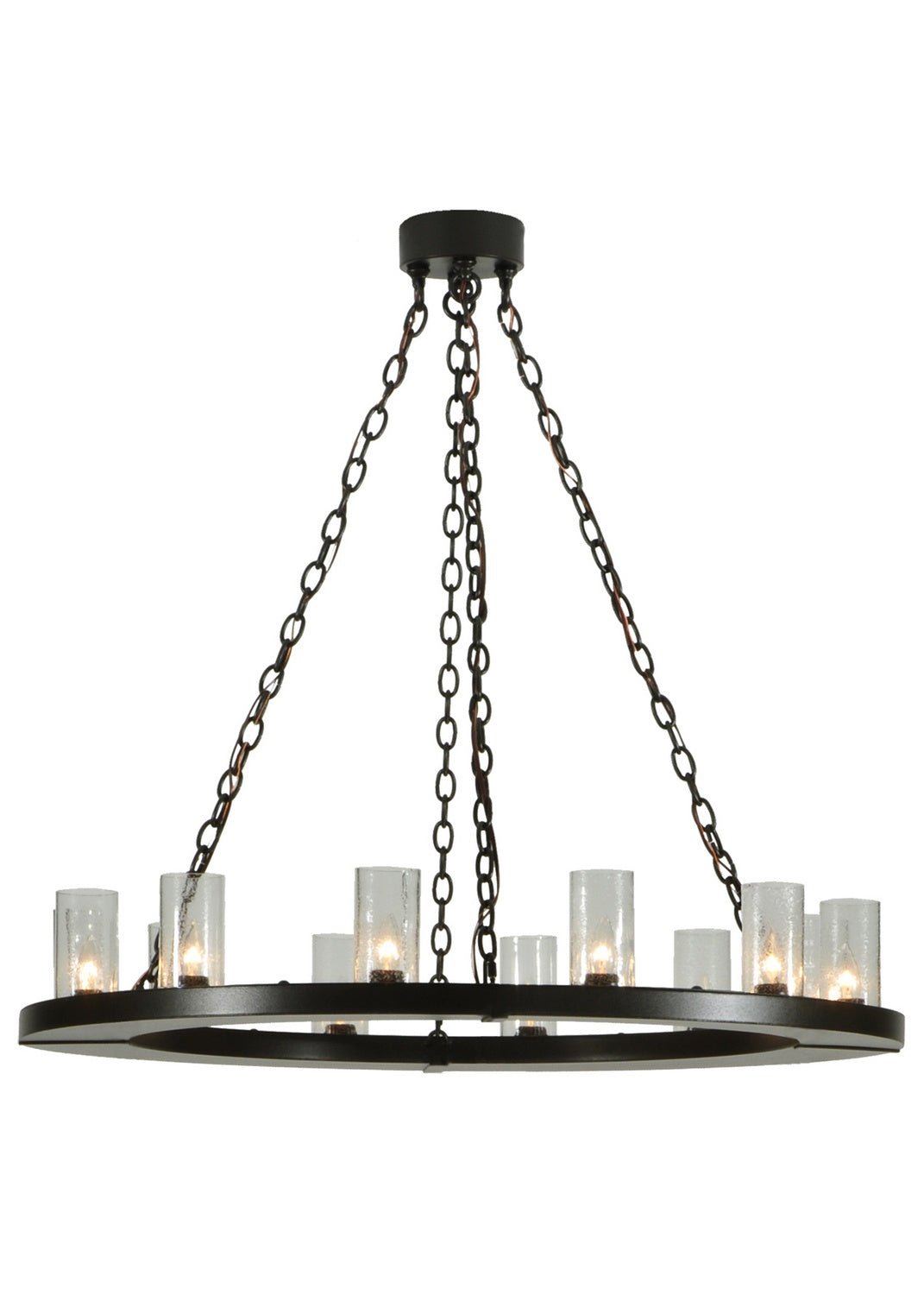 12-Light Crystal Chandelier for Dining Room - Modern Ceiling Light Fixture with LED Bulbs, Perfect for Home Decor, Living Room & Bedroom Lighting