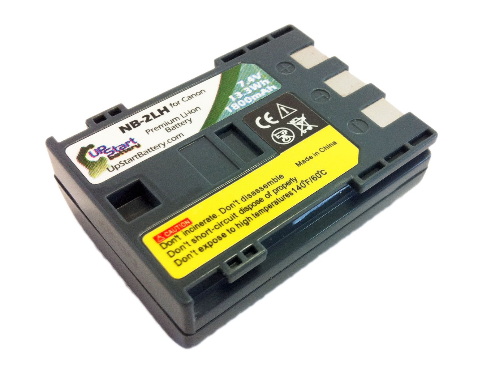 Canon BP-2L5 Battery & Charger Kit (2-Pack) - 1800mAh for Digital Cameras - Travel & Home Use