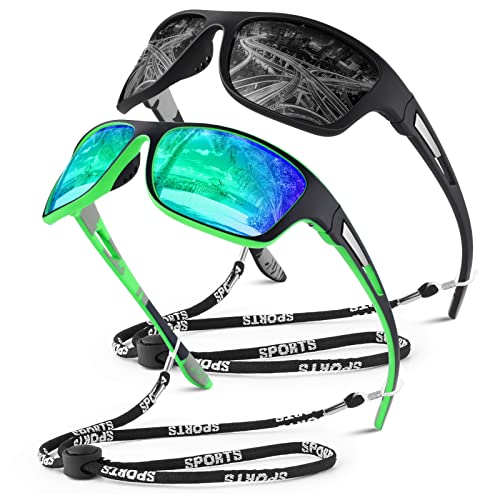 Black Frame/Smoke Lens+black Green Frame/Bright Green Mirrored Lens