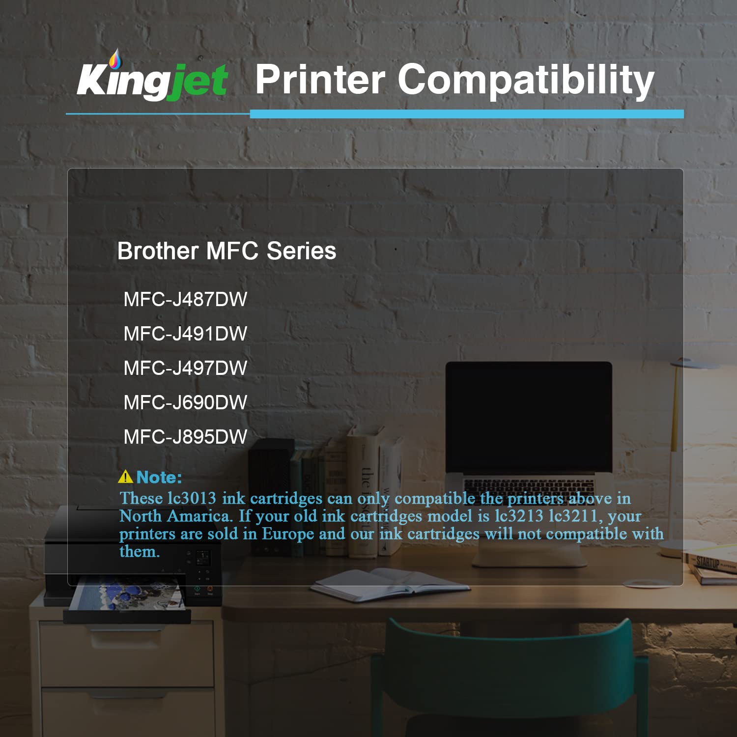 Brother LC3013 Ink Cartridge 10-Pack - Compatible with MFC-J487DW/J491DW/J497DW/J690DW/J895DW - For Home & Office Printing