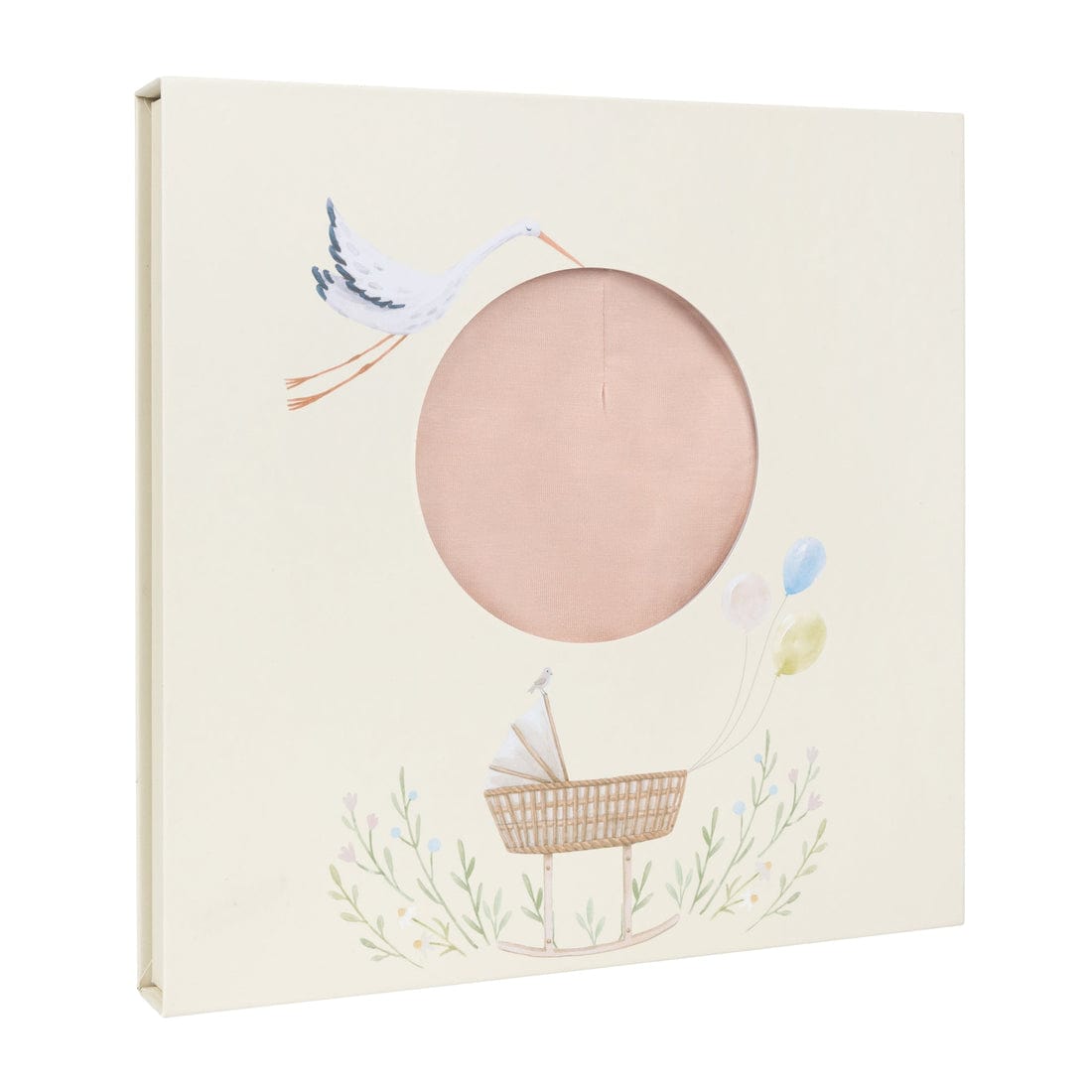 Ely's & Co. Modal Baby Swaddle Blanket and Beanie Gift Set - Soft Newborn Essentials for Shower, Hospital, and Photo Shoots
