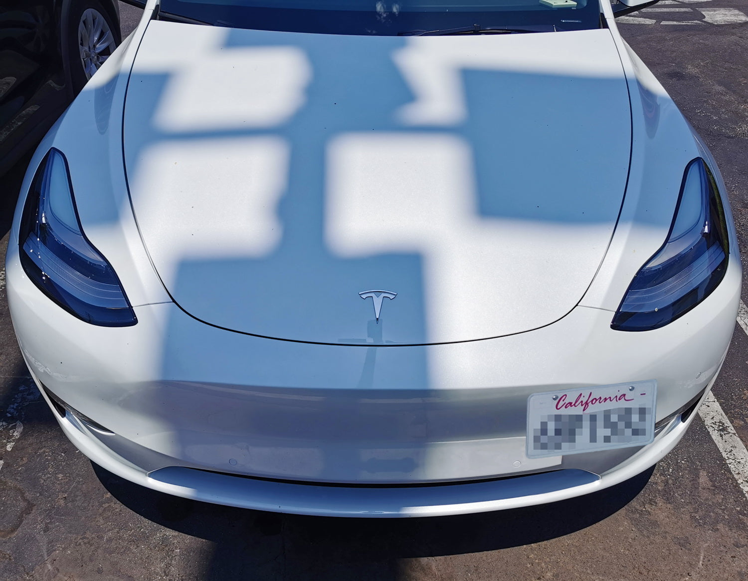 1st Gen Tesla Model 3 Y Front Bumper Tow Hook License Plate Mounting Bracket - Durable & Easy Installation for Custom Car Styling (Perfect for Car Shows & Street Legal Compliance)