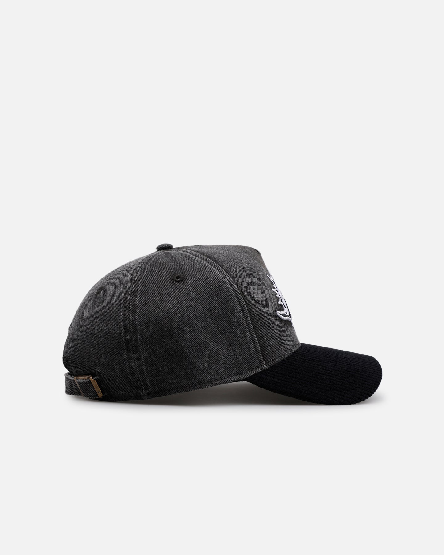 47 Brand Miami Dolphins 'Apollo Corduroy' 47 Offside DT Adjustable Strapback Snapback Hat - Black - Perfect for NFL Games, Tailgating & Casual Wear