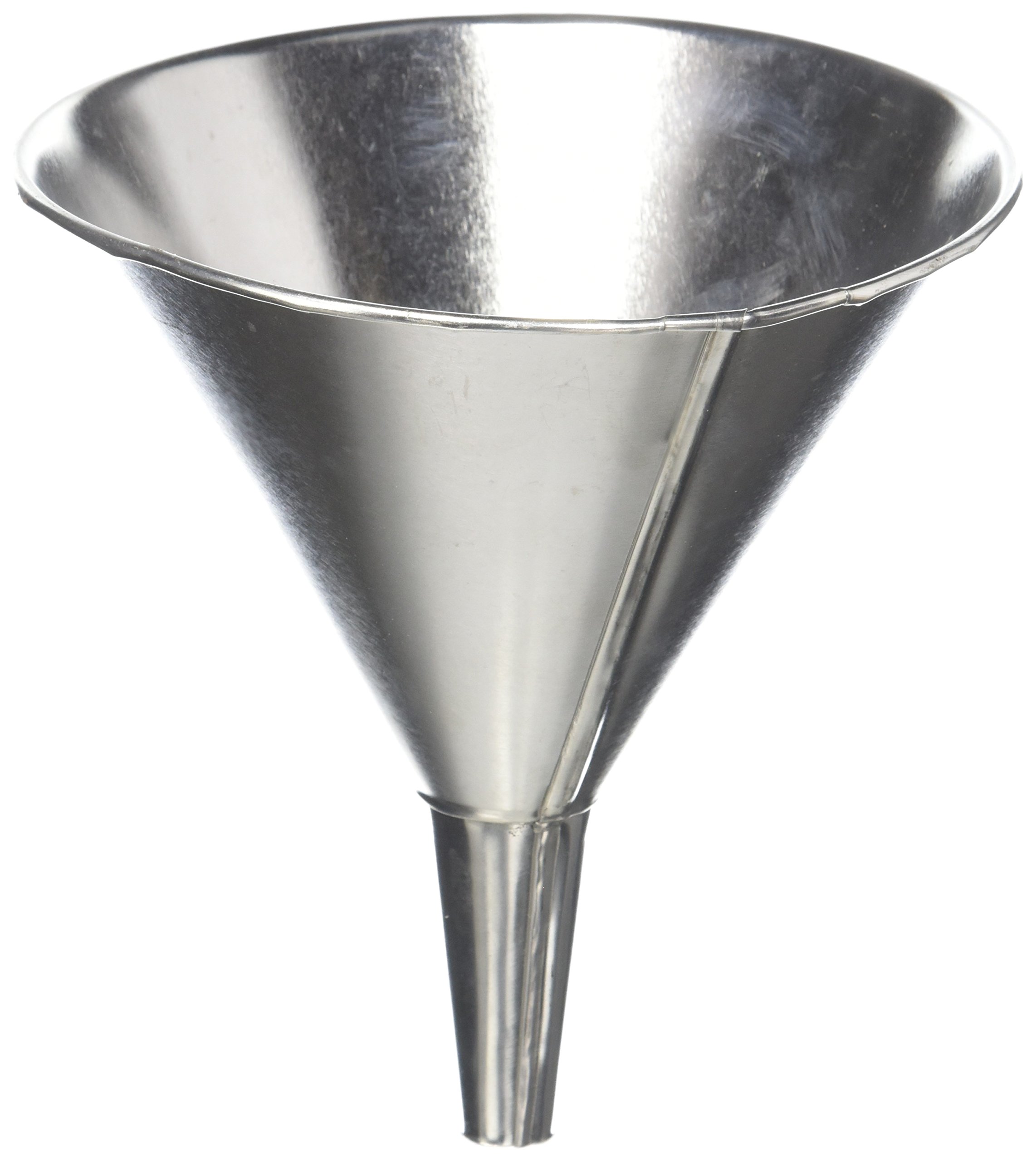 Stainless Steel Quart Tin Funnel - Heavy Duty Kitchen & Automotive Funnel for Cooking, Oil Transfer, and DIY Projects