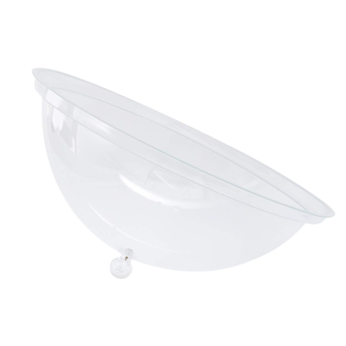 Hemoton 2-Pack Acrylic Cupcake Covers - Clear Dessert Dome for Cake Protection, Food Insulation Lid for Tiny Cakes, Pies & Pastries - Perfect for Parties, Bakeries & Home Baking