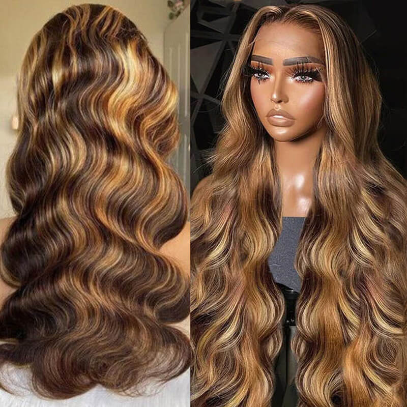 26inch Pre-Colored 13x6 Lace Frontal Wig - Body Wave/Straight Human Hair Wig for Black Women | Natural Look & Comfort | Perfect for Daily Wear, Parties & Special Occasions