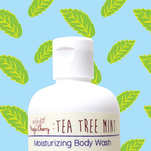 Tea Tree Mint Moisturizing Body Wash for Dry Skin - Refreshing & Hydrating Shower Gel with Natural Essential Oils - Perfect for Daily Use, Spa & Relaxation