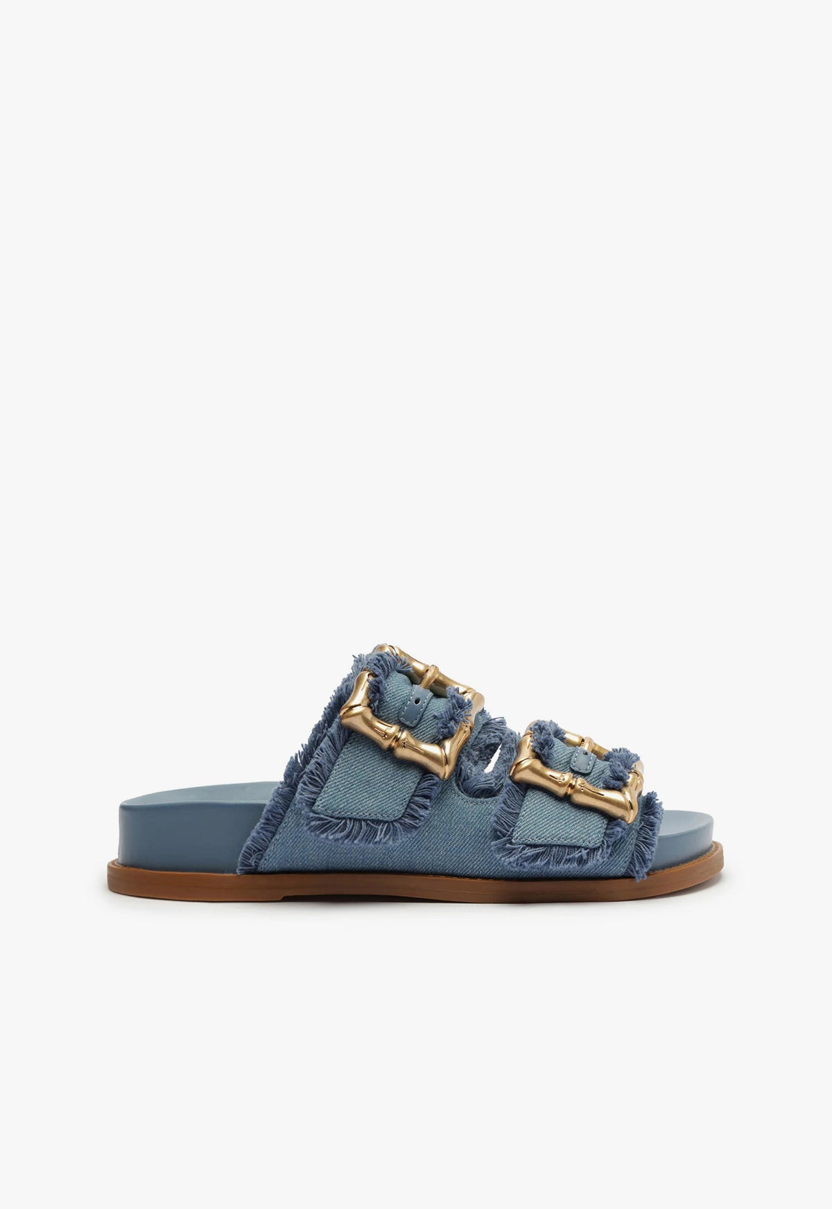 Enola Sporty Denim Sandals for Women - Comfortable Casual Walking Shoes with Adjustable Straps | Perfect for Beach, Travel & Everyday Wear