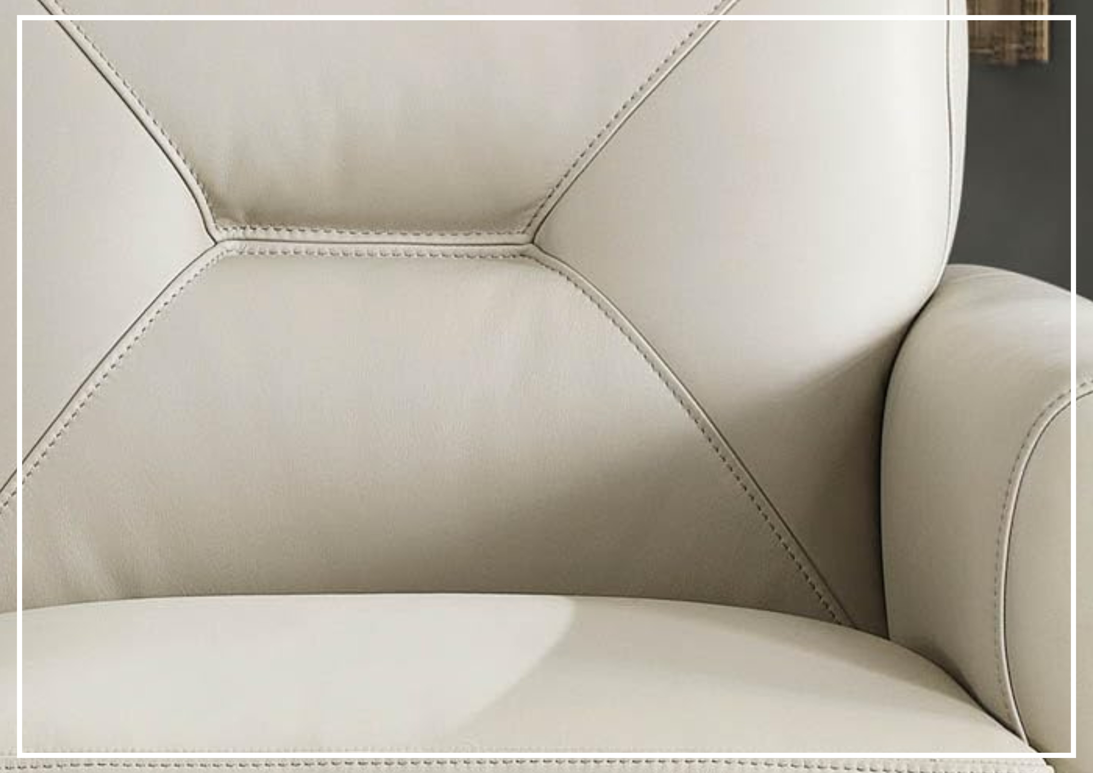 Hydeline Mavis Genuine Top Grain Leather Loveseat Sofa with Tapered Wooden Legs - Perfect for Living Room, Office Lounge & Small Spaces