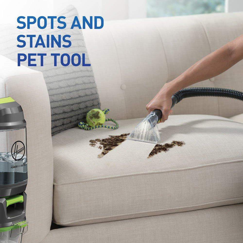 HOOVER Dual Power Max Pet Carpet Cleaner with Full Warranty - Powerful Pet Hair & Stain Remover for Home Deep Cleaning - Perfect for Pet Owners & Allergy Sufferers