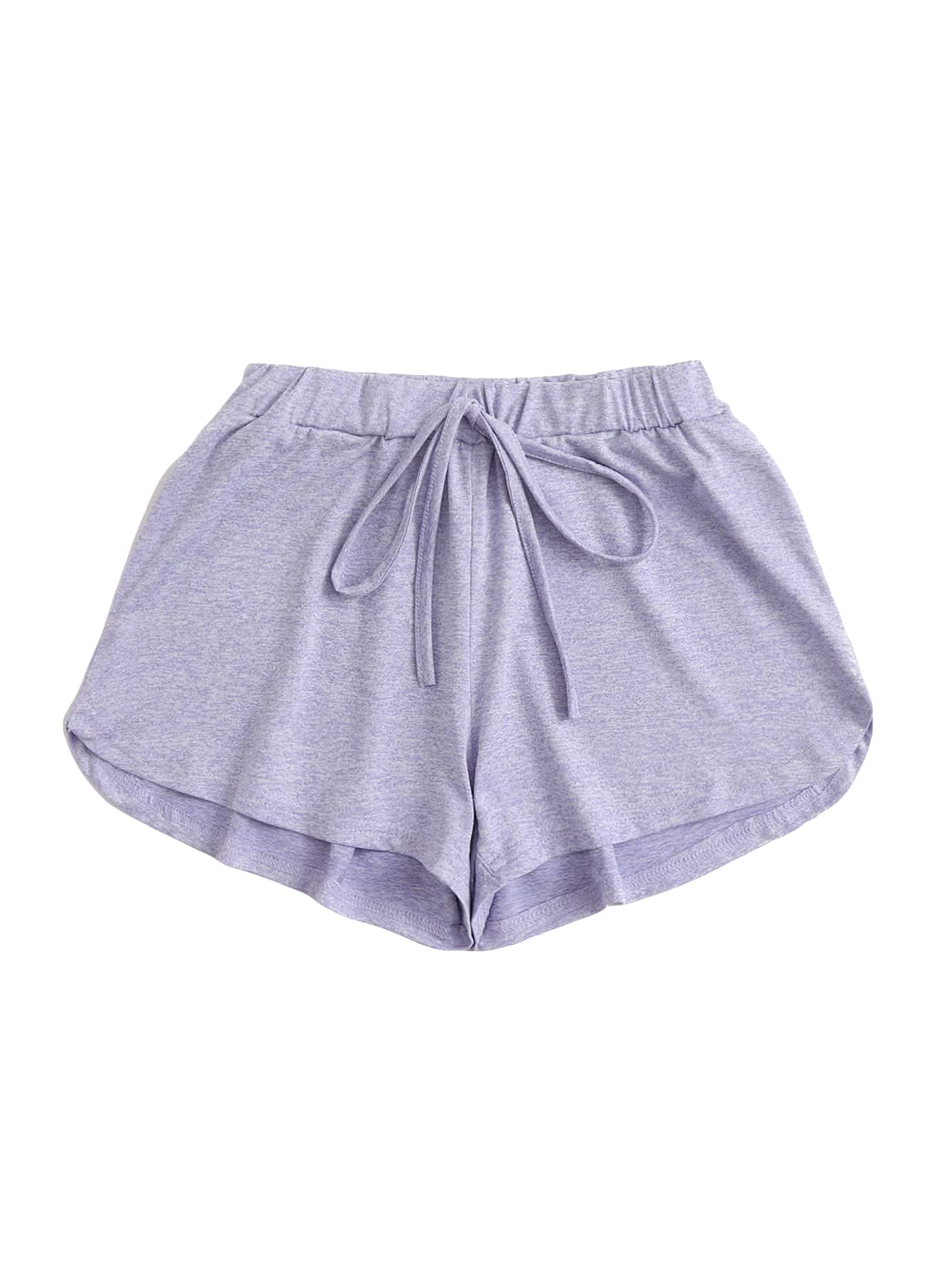 MakeMeChic Women's High-Waisted Workout Running Shorts with Drawstring - Breathable Athletic Shorts for Gym, Yoga, Jogging & Casual Wear