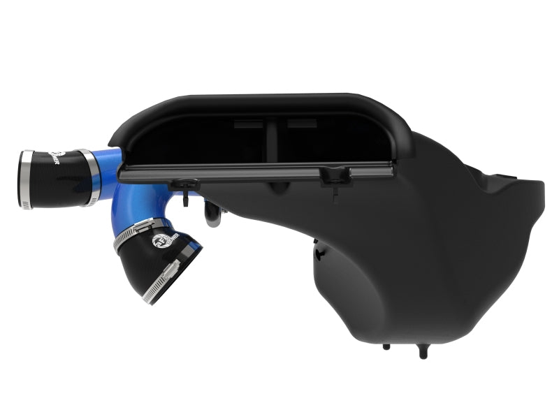 aFe Momentum XP Cold Air Intake System for 2021-2022 Ford F-150 Raptor 3.5L V6 Twin Turbo - Blue with Pro 5R Filter | Performance Upgrade for Off-Road & Street Driving
