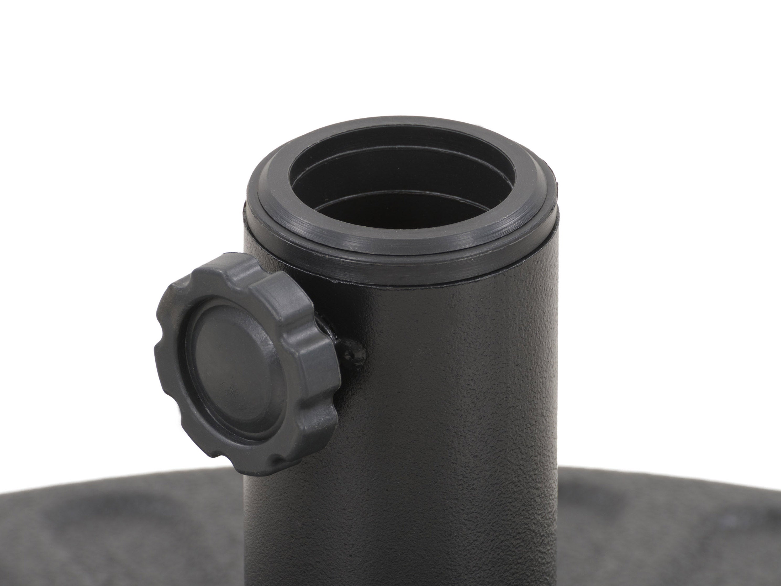 Heavy Duty Round Umbrella Base - Outdoor Patio, Garden, Poolside Weighted Stand for Market Umbrellas - Perfect for Decks, Backyards & Commercial Use