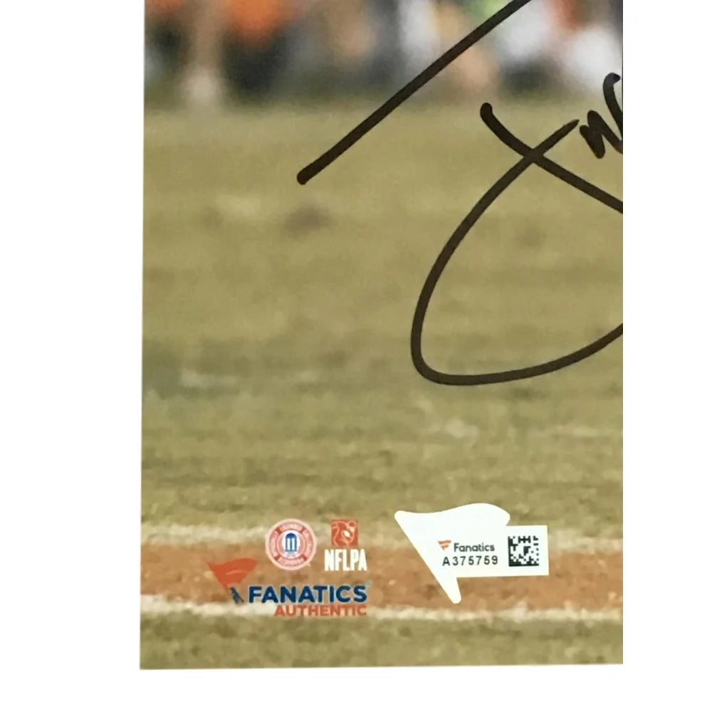 Frank Gore Autographed 8x10 Photo with COA - Miami Hurricanes & San Francisco 49ers Memorabilia - Perfect for Sports Fans, Collectors, and Man Cave Decor