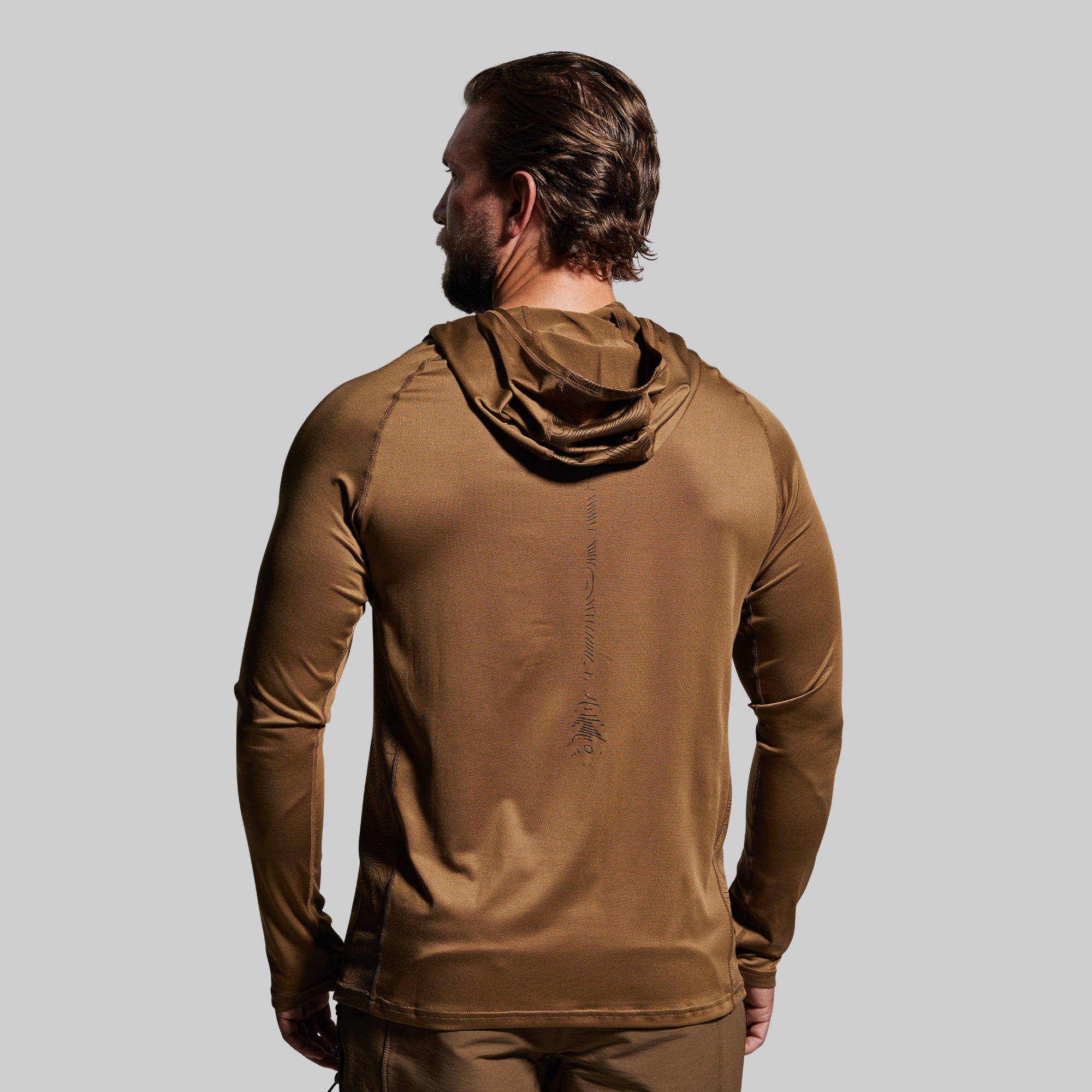 Sun Shirt for Men & Women - Coyote Brown UPF 50+ Sun Protection Shirt for Outdoor Activities | Hiking, Fishing, Beach, Camping