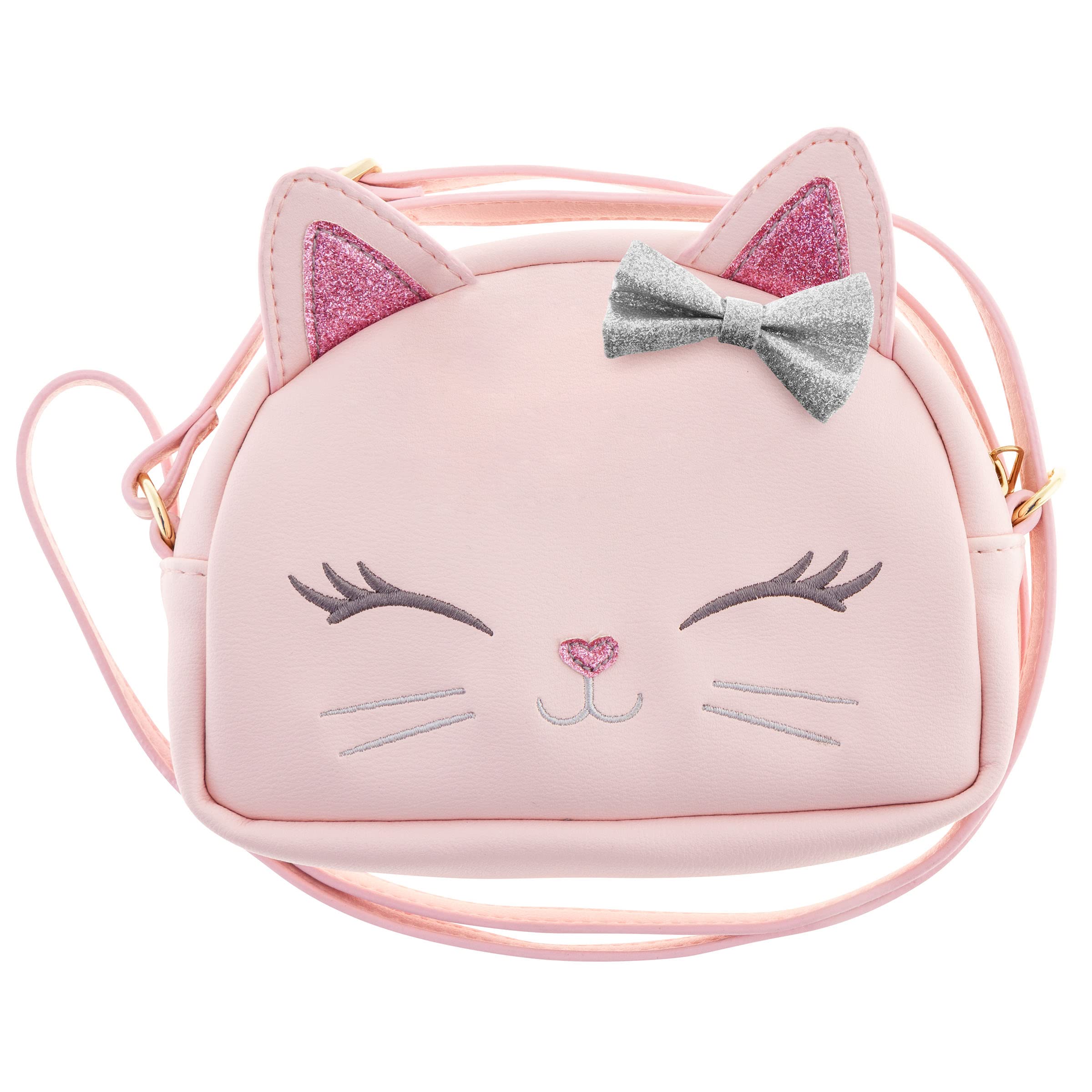 Stephen Joseph Girls Crossbody Purse - Fashionable Toddler Handbag for Little Girls | Perfect for School, Parties & Everyday Use