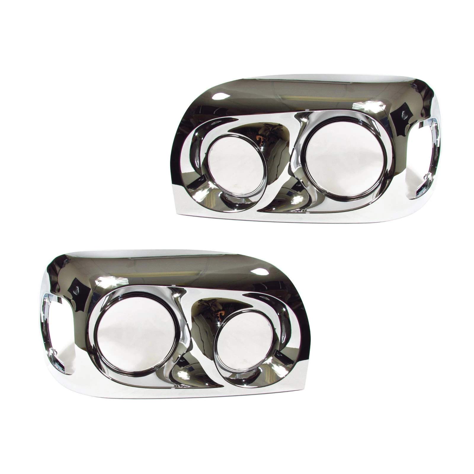 Freightliner Century (2005+) Headlight Bezels - Pair Set F235277-78BS | Durable Replacement for Truck Lighting Upgrade | Perfect for Long-Haul & Night Driving